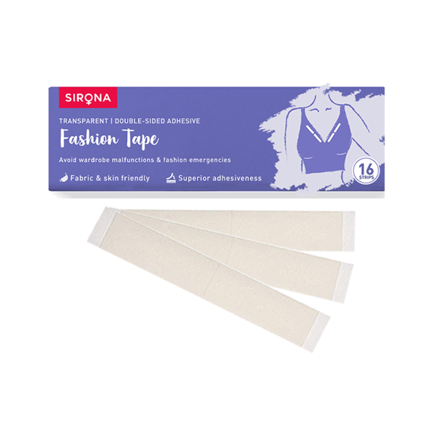 Sirona | Sirona Women Fashion Tape Double Stick Strips (16Pcs)