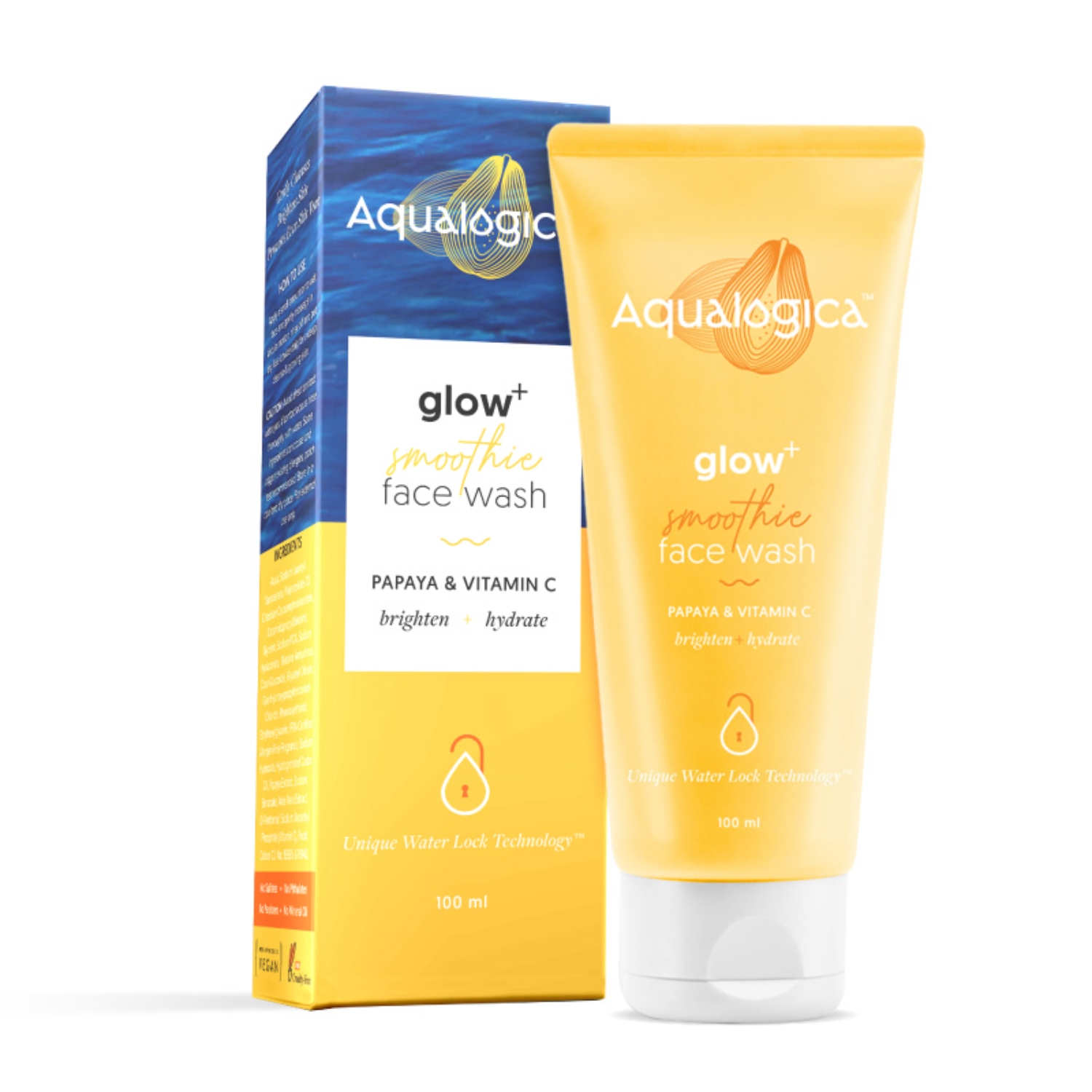 Aqualogica | Aqualogica Glow+ Smoothie Face Wash (100ml)