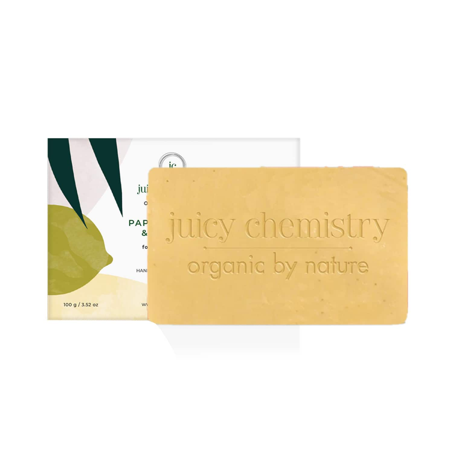 Juicy Chemistry | Juicy Chemistry Papaya Apricot & Mandarin Soap (100g)