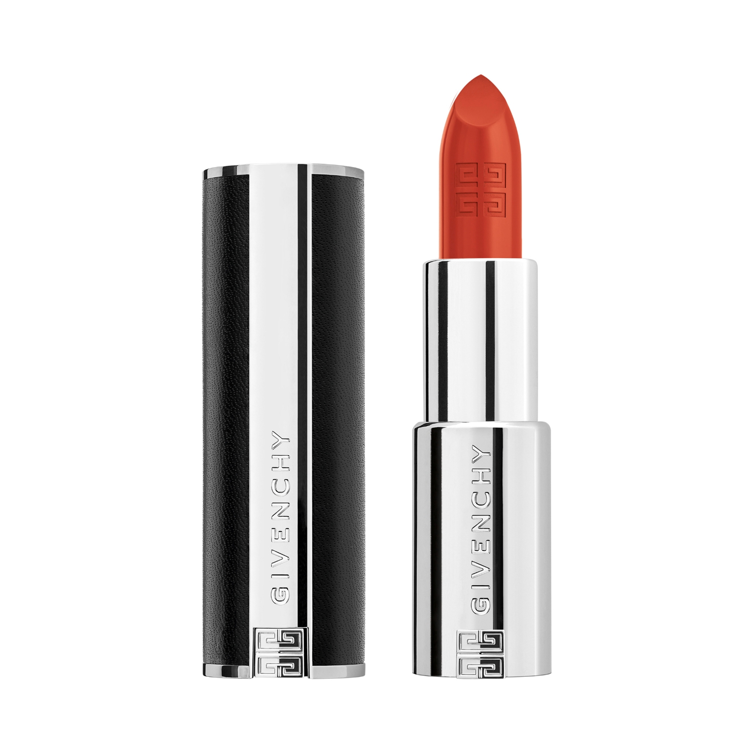 Givenchy Le Rouge Interdit Intense Silk Lipstick - N 332 - Rouge Safran​ (3.4g)
