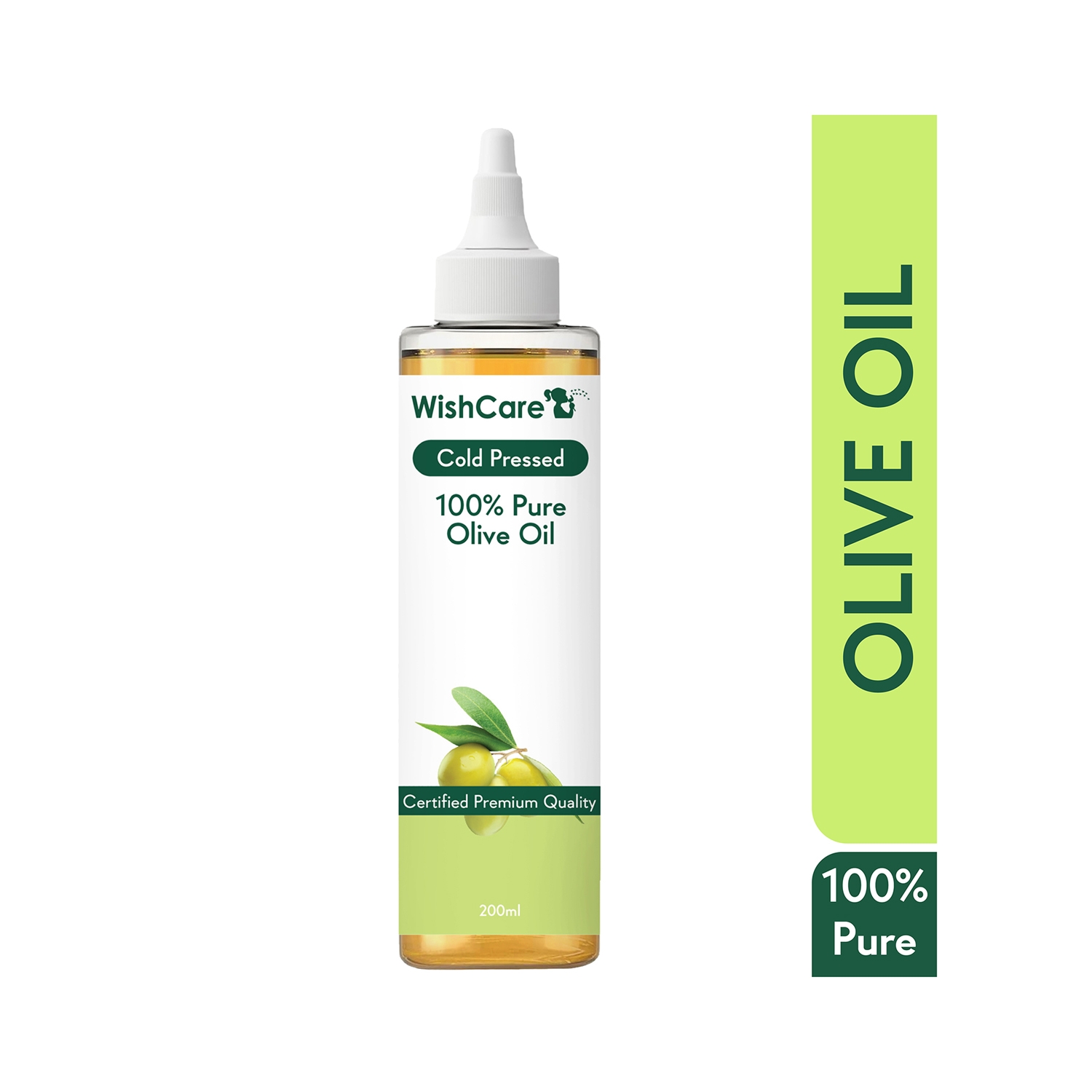 WishCare | Wishcare 100% Pure Cold Pressed Olive Oil (200ml)