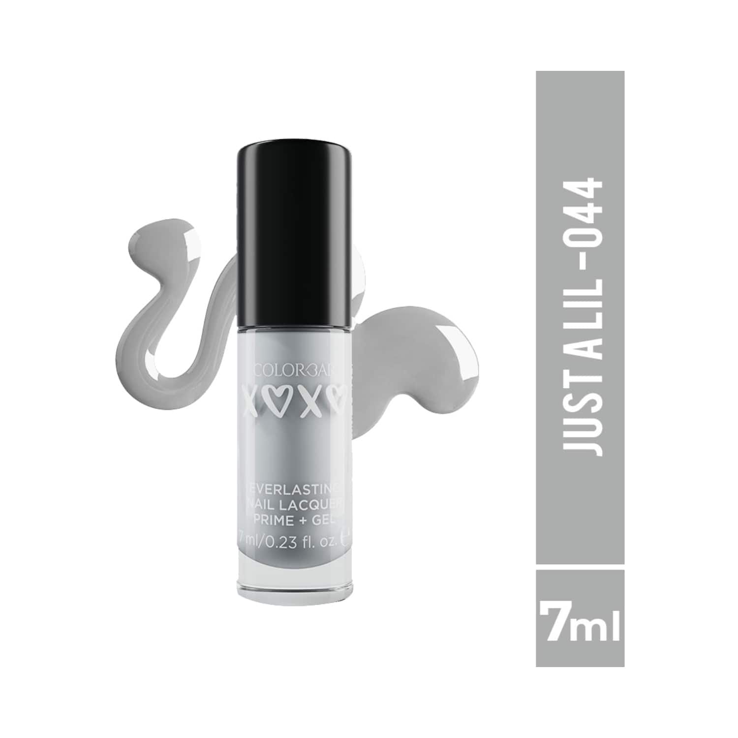 Colorbar | Colorbar Xoxo Everlasting Prime + Gel Nail Lacquer - 044-Just A Lil (7ml)