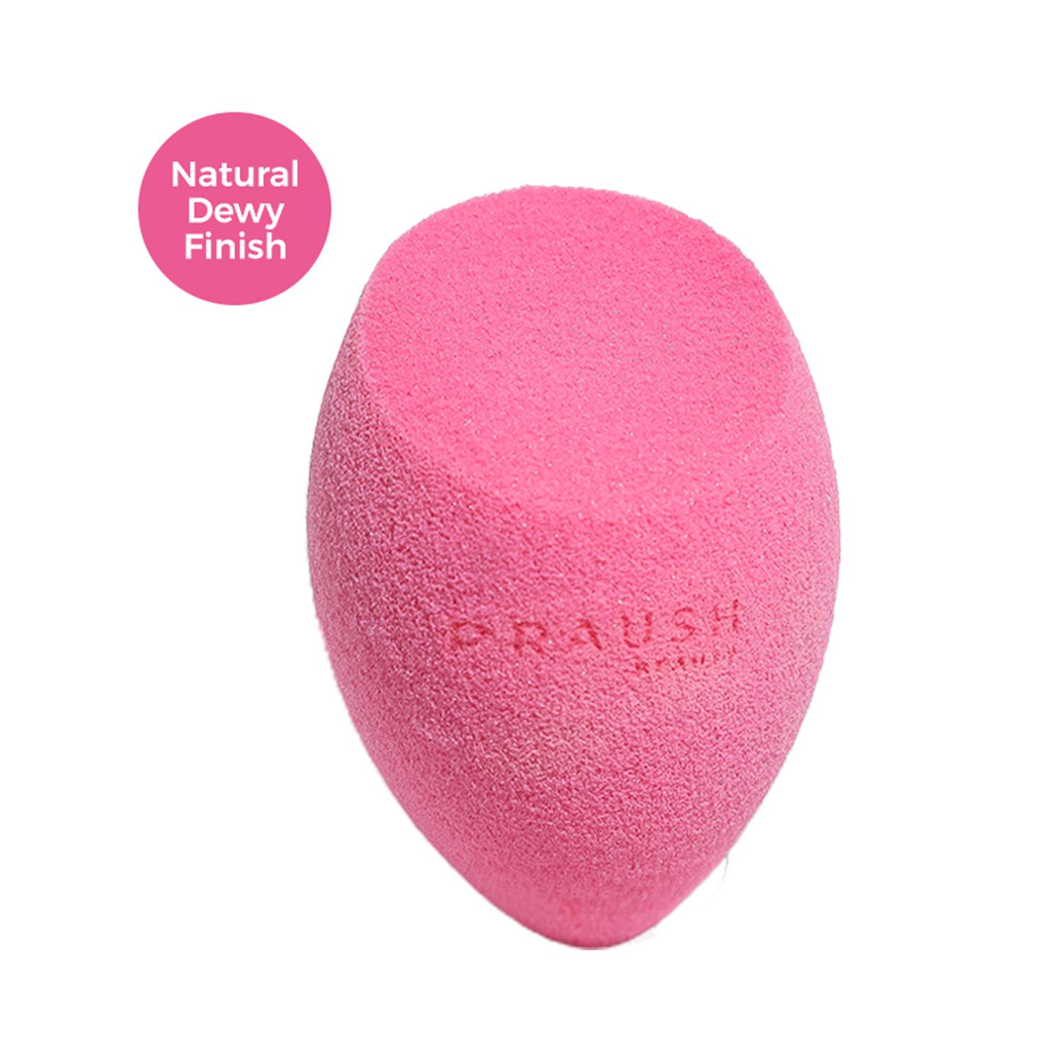 Praush Beauty | Praush Beauty Rose Super Soft Flat Front Sponge - Pink (1Pc)