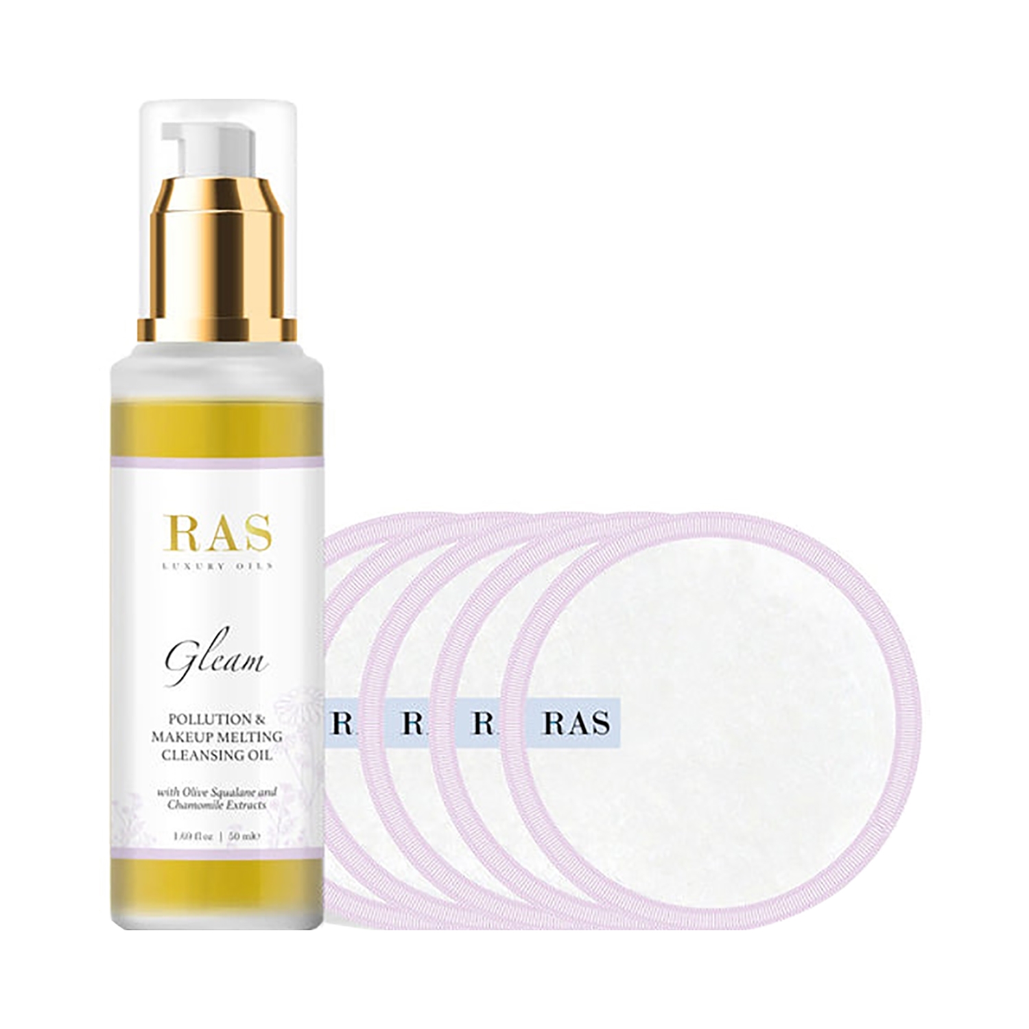 Ras Luxury Skincare | Ras Luxury Skincare Gleam Pollution And Makeup Melting Cleansing Oil (50 ml)