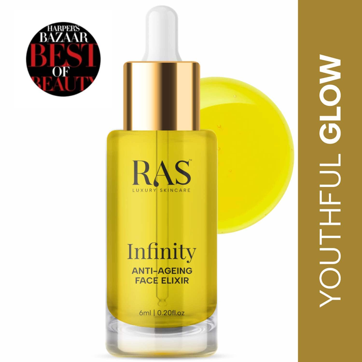 Ras Luxury Skincare | Ras Luxury Skincare Infinity Anti Ageing Face Elixir - (6 ml)