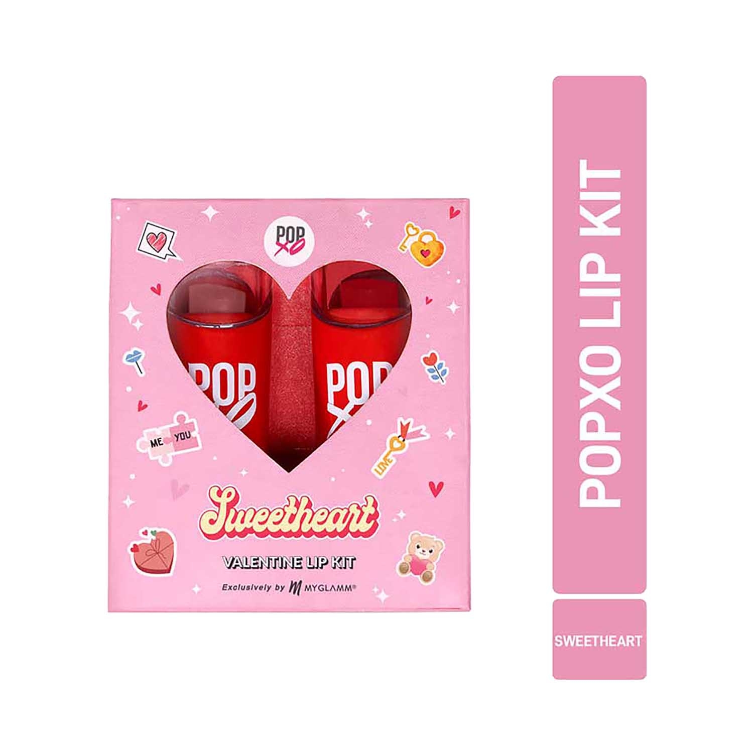 MyGlamm | MyGlamm POPxo Sweetheart Lipstick Kit - (2Pcs)