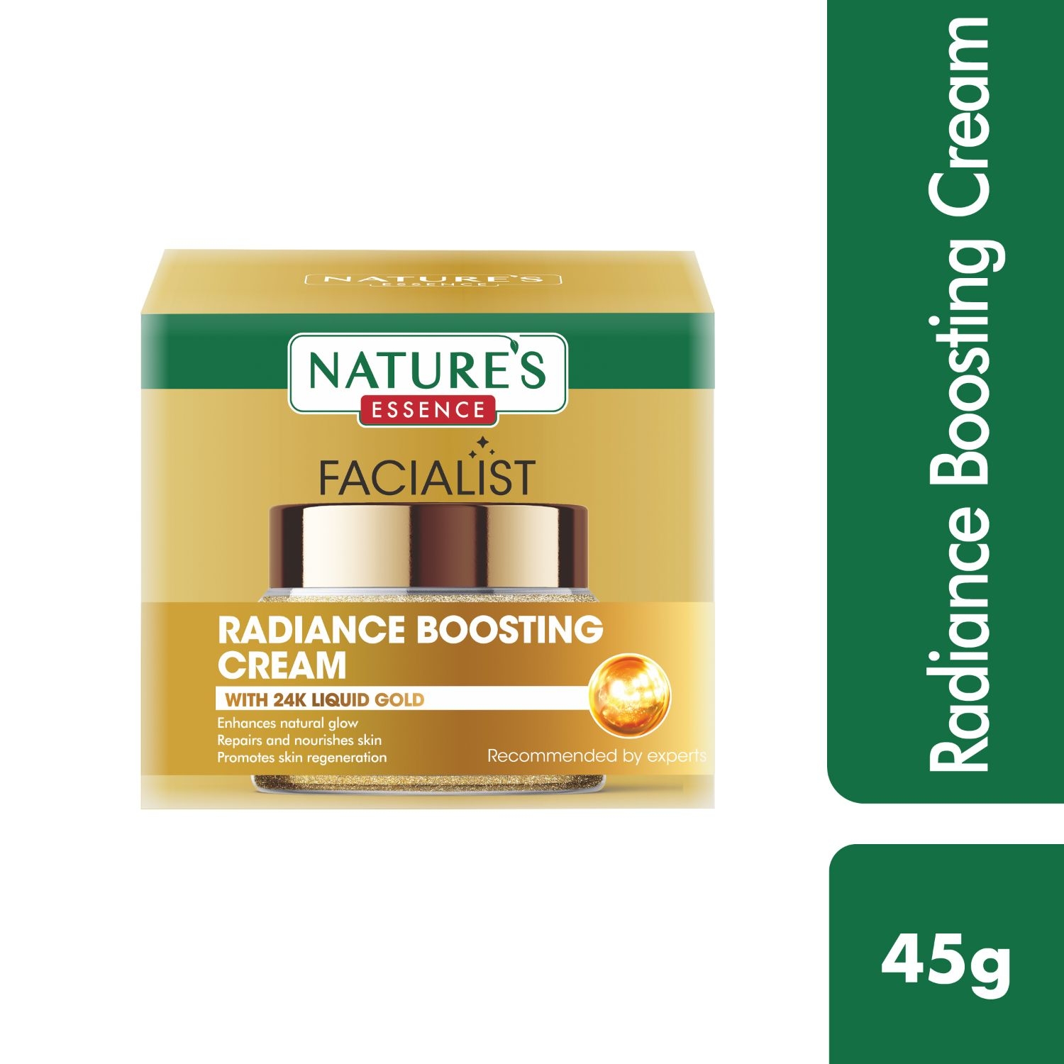 Nature's Essence | Nature's Essence Facialist Radiance Boosting Cream with 24K Liquid Gold (45g)