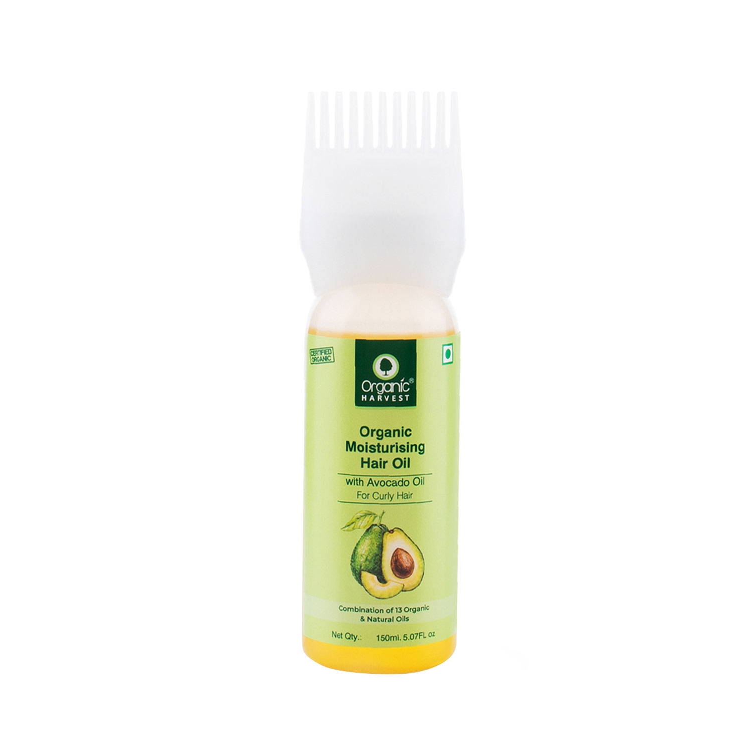 Organic Harvest | Organic Harvest Moisturising Hair Oil with Combination of Avocado & Natural Oils (150ml)