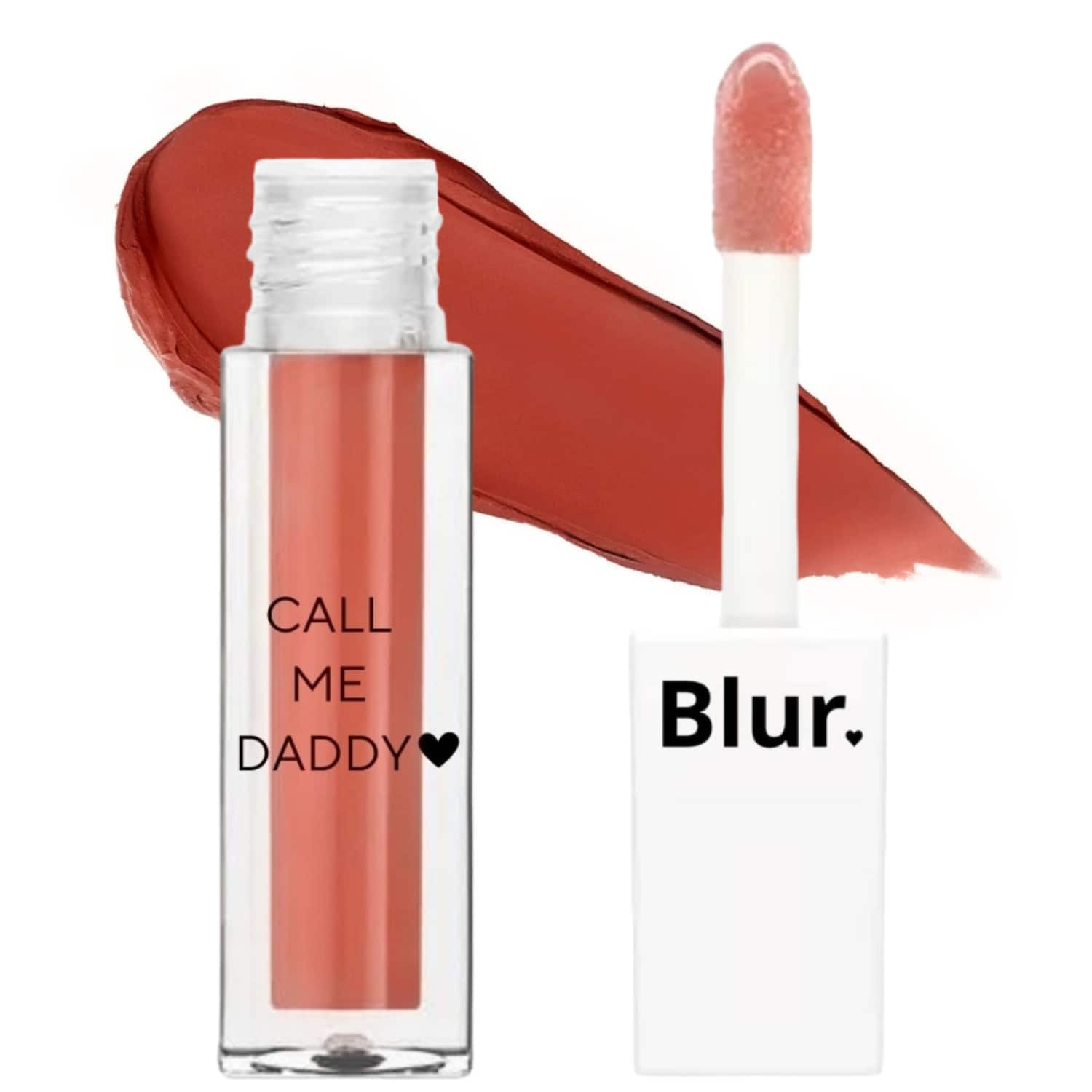 Blur India | Blur India Call Me Daddy Nude Matte Liquid Lipstick - Nude Beige (5ml)