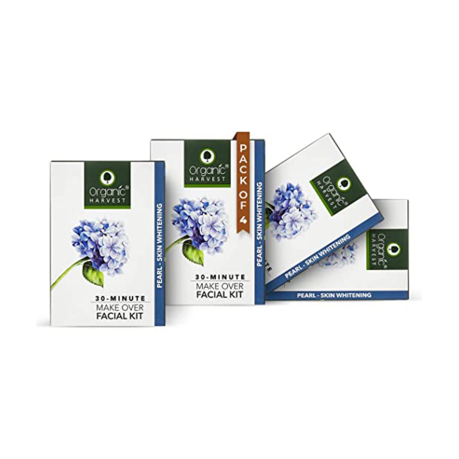 Organic Harvest | Organic Harvest Pearl Skin Whitening Facial Kit - (4Pcs)