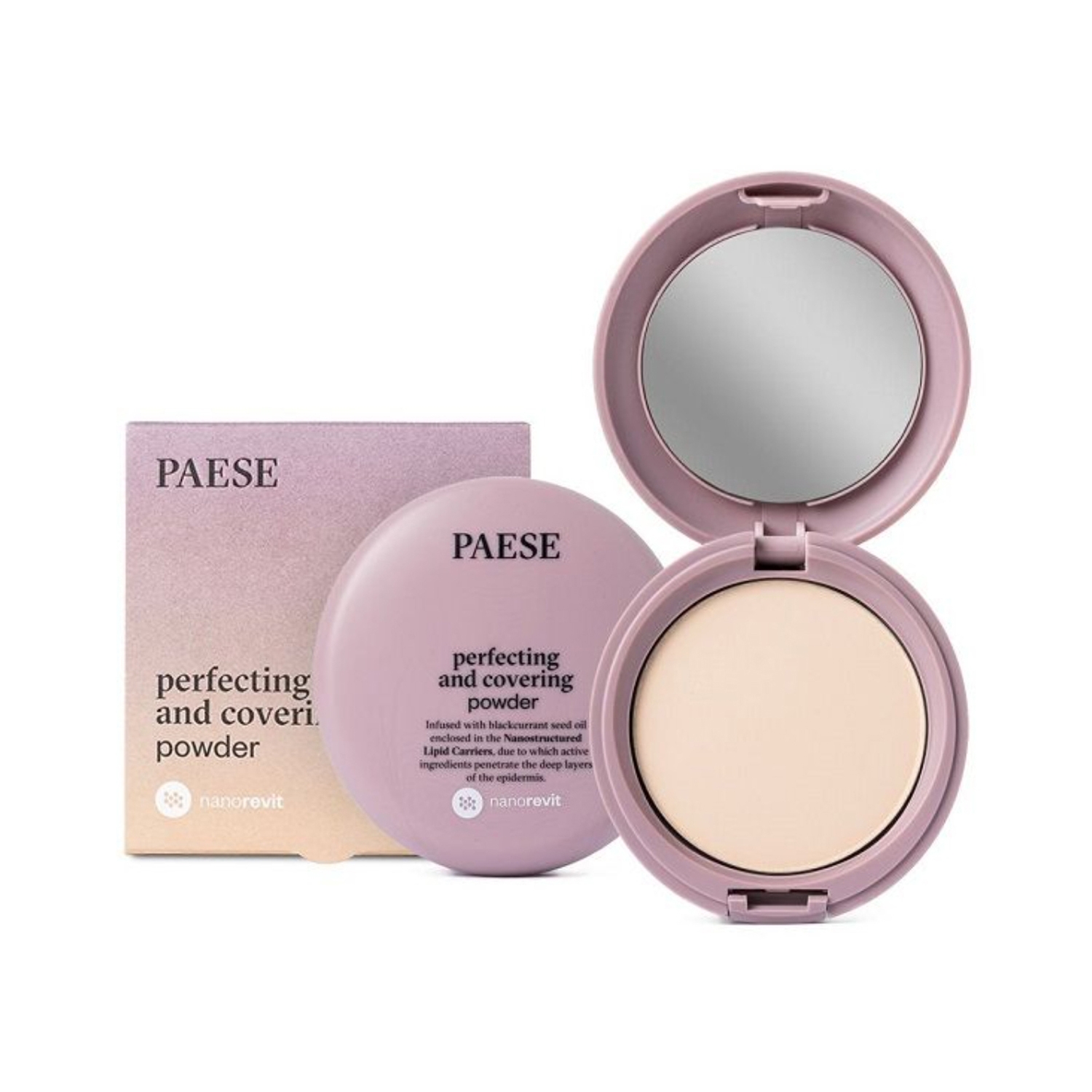 Paese Cosmetics | Paese Cosmetics Perfecting and Covering Powder - No 02 Porcelain (9g)