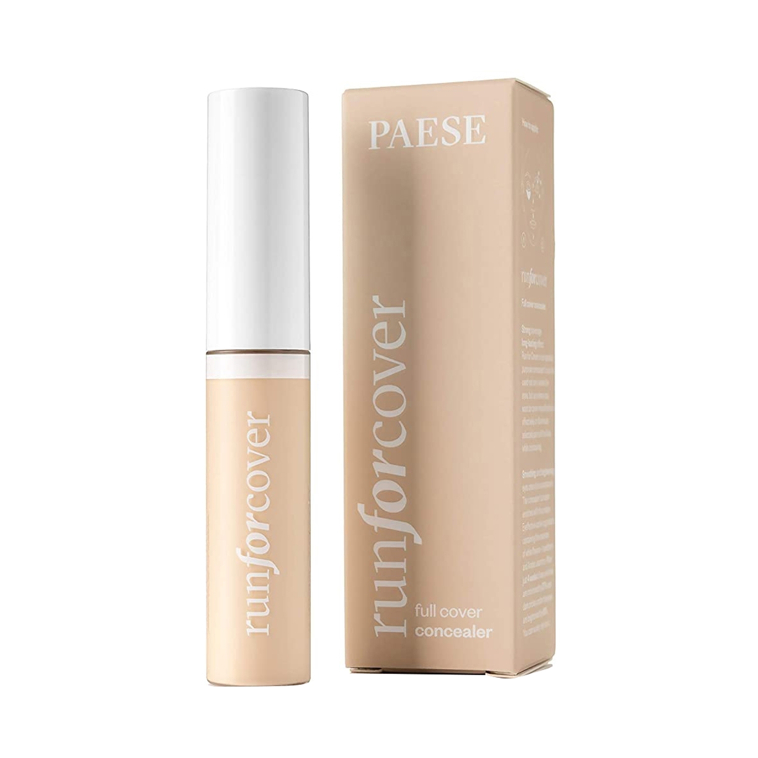 Paese Cosmetics | Paese Cosmetics Run For Cover Full Cover Concealer - 10 Vanilla (9ml)