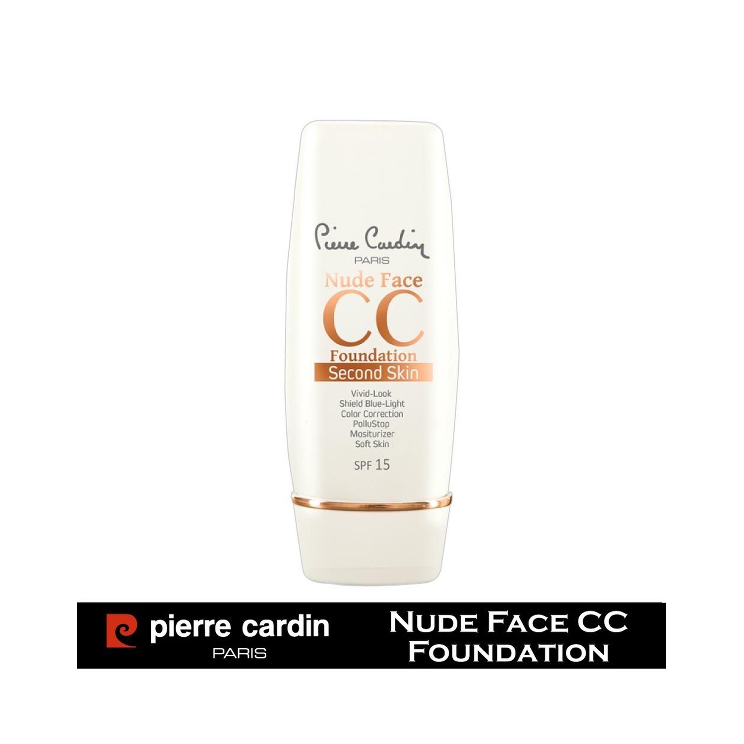 Pierre Cardin Paris Second Skin Nude Face CC Foundation - 670 Medium (30ml)