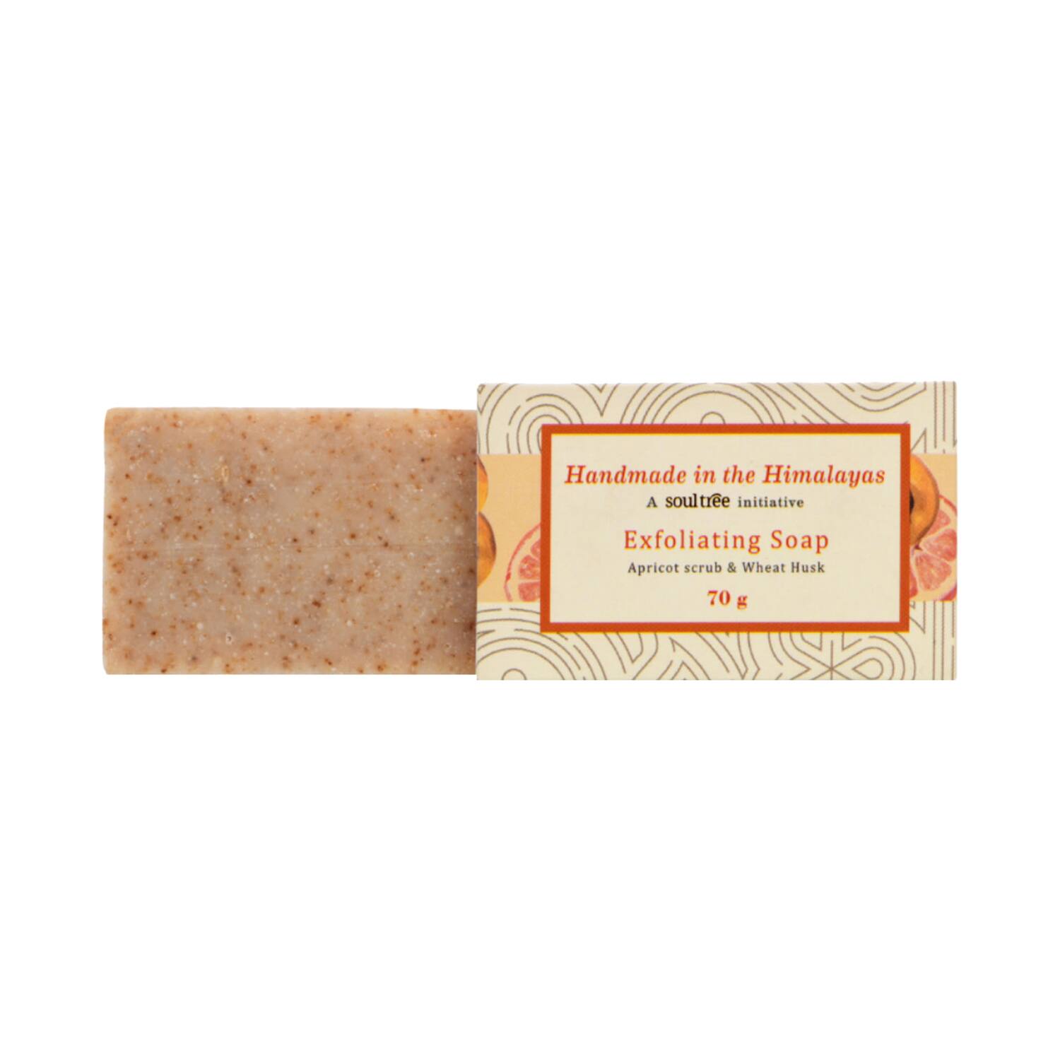 SoulTree | SoulTree Apricot & Wheat Husk Exfoliating Soap (70g)