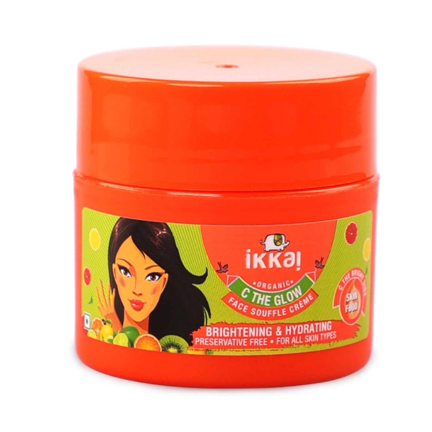 Ikkai | Ikkai Organic C The Glow Souffle Cream Face Pack (50g)