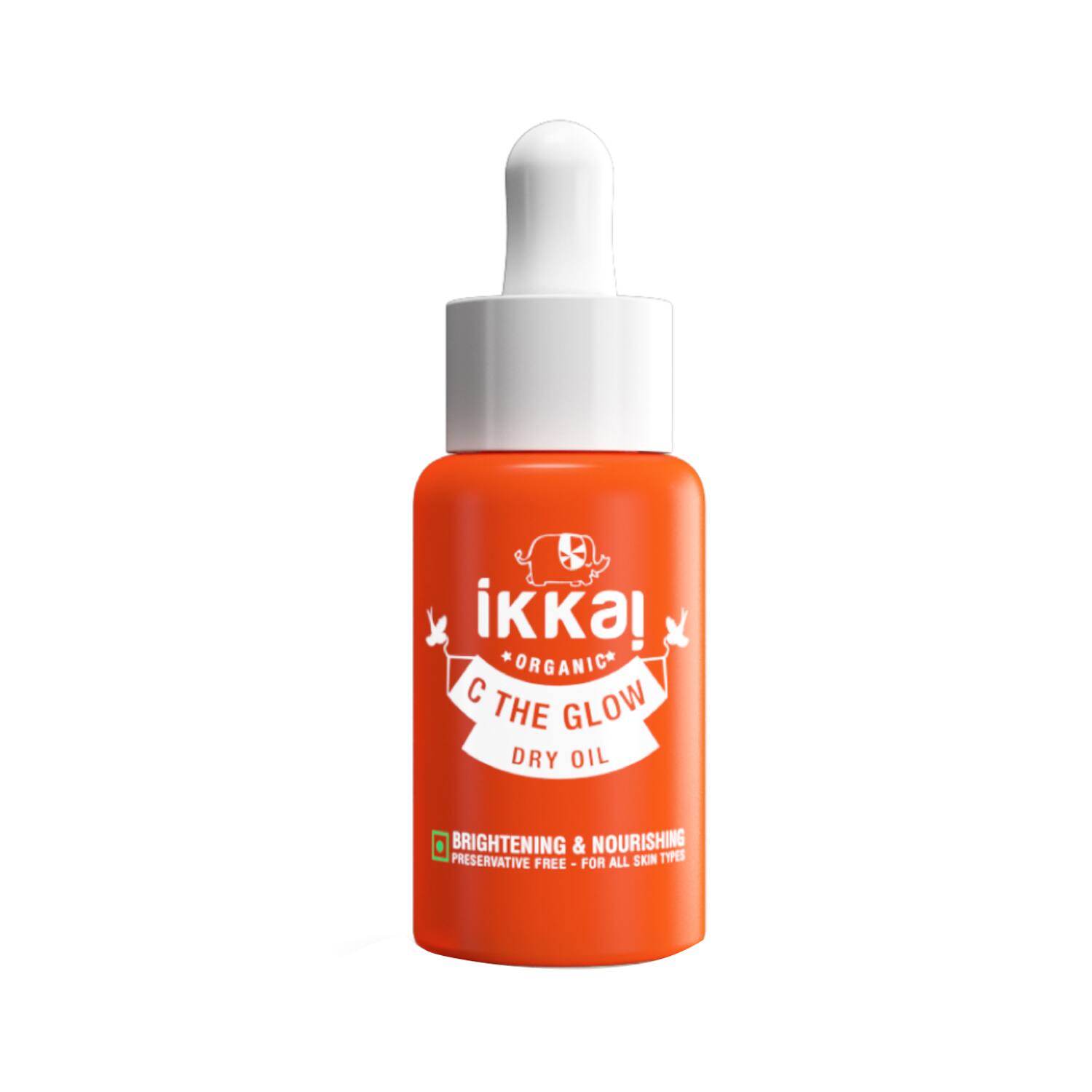 Ikkai | Ikkai Organic C The Glow Face Dry Oil (30ml)