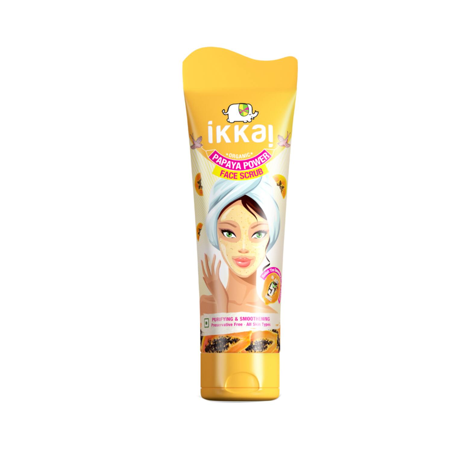 Ikkai | Ikkai Organic Papaya Power Face Scrub (100g)