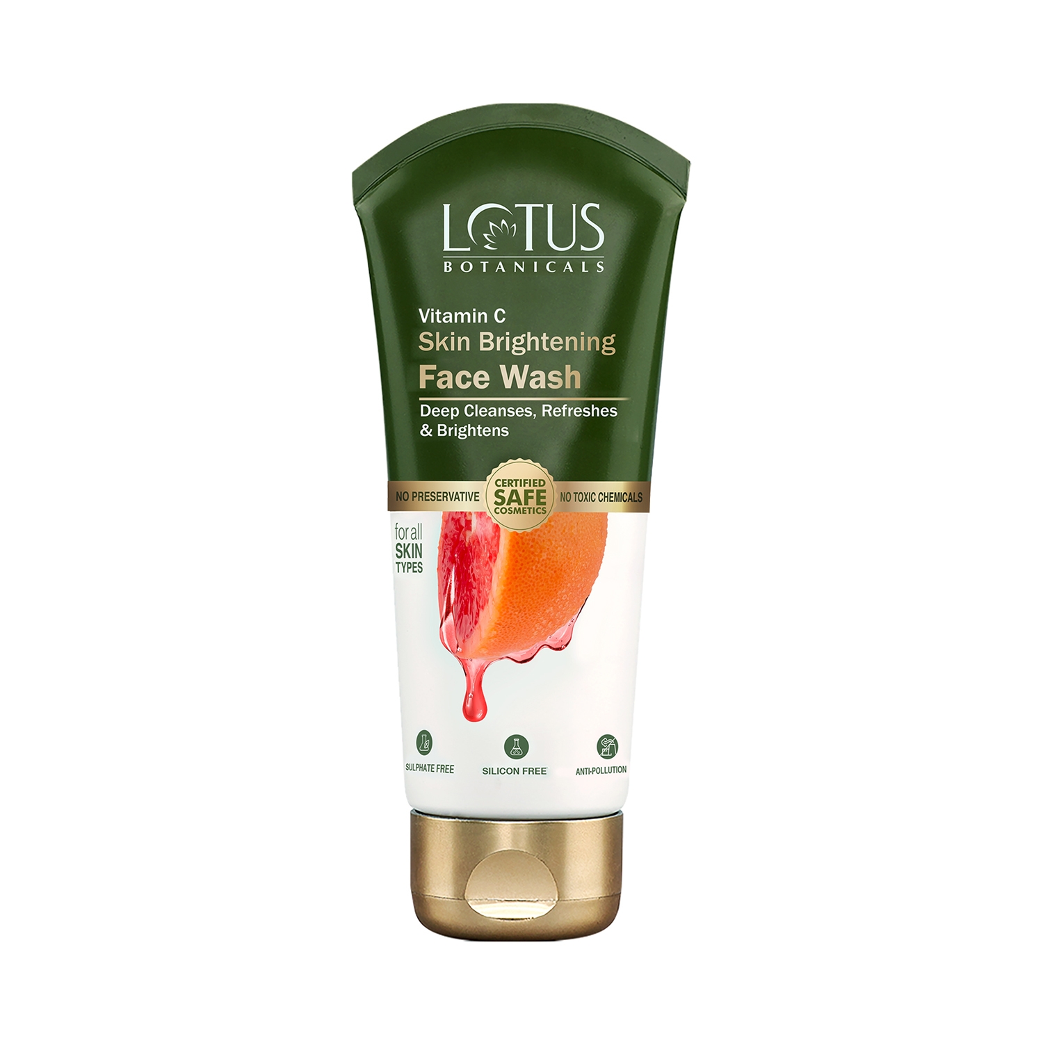 Lotus Botanicals | Lotus Botanicals Skin Brightening Face Wash (100ml)