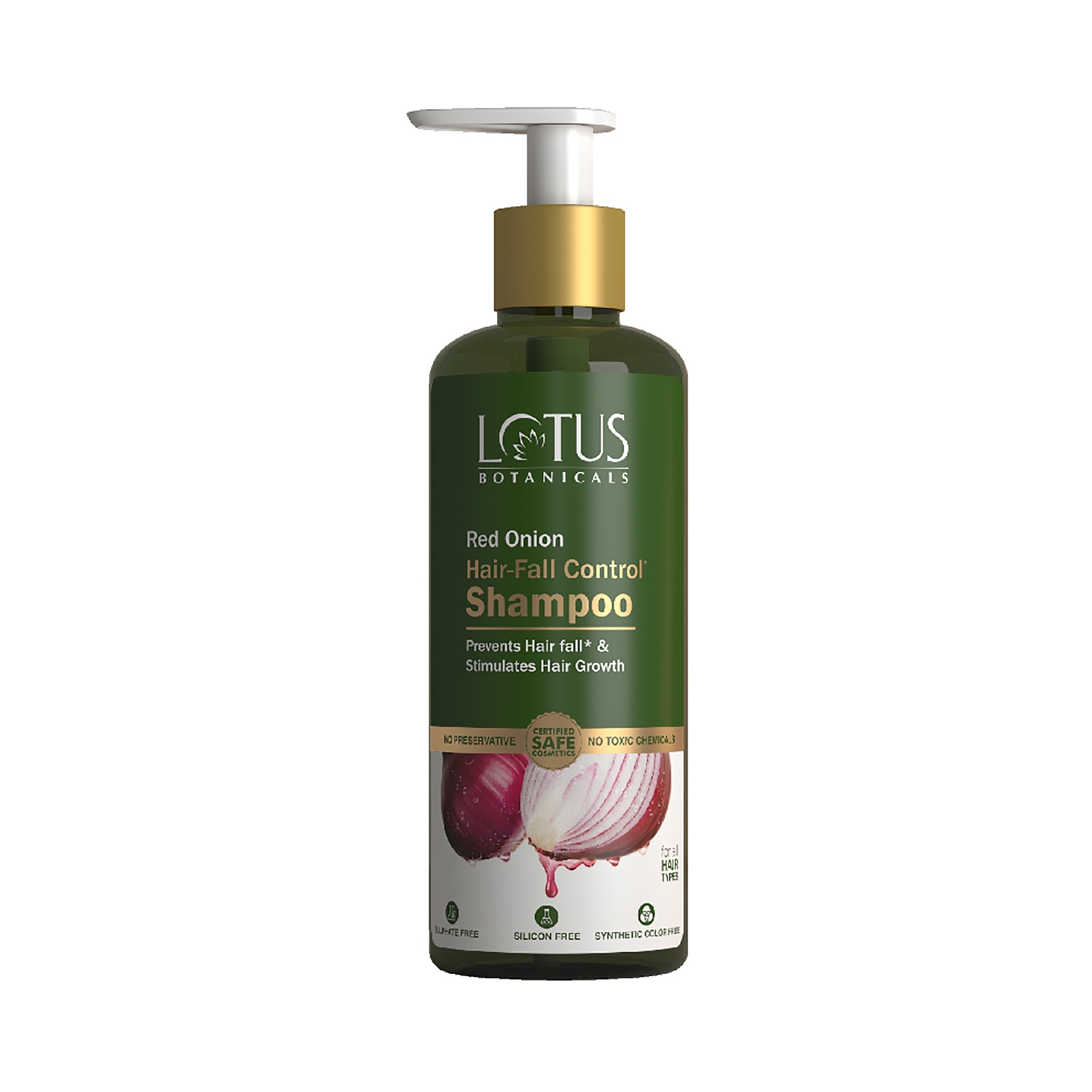 Lotus Botanicals | Lotus Botanicals Red Onion Hair Fall Control Shampoo (300ml)