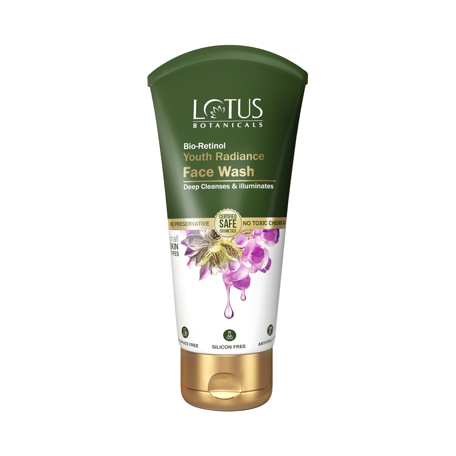 Lotus Botanicals | Lotus Botanicals Bio Retinol Youth Radiance Face Wash (100ml)