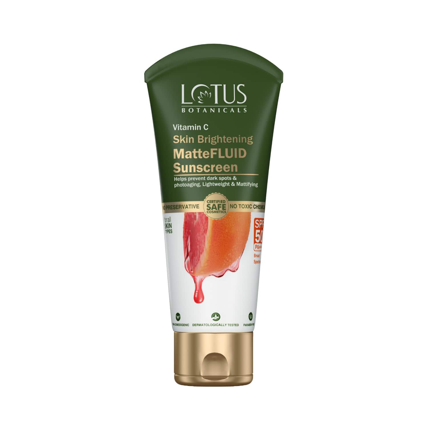 Lotus Botanicals | Lotus Botanicals Vitamin C Matte Fluid Sunscreen (75g)