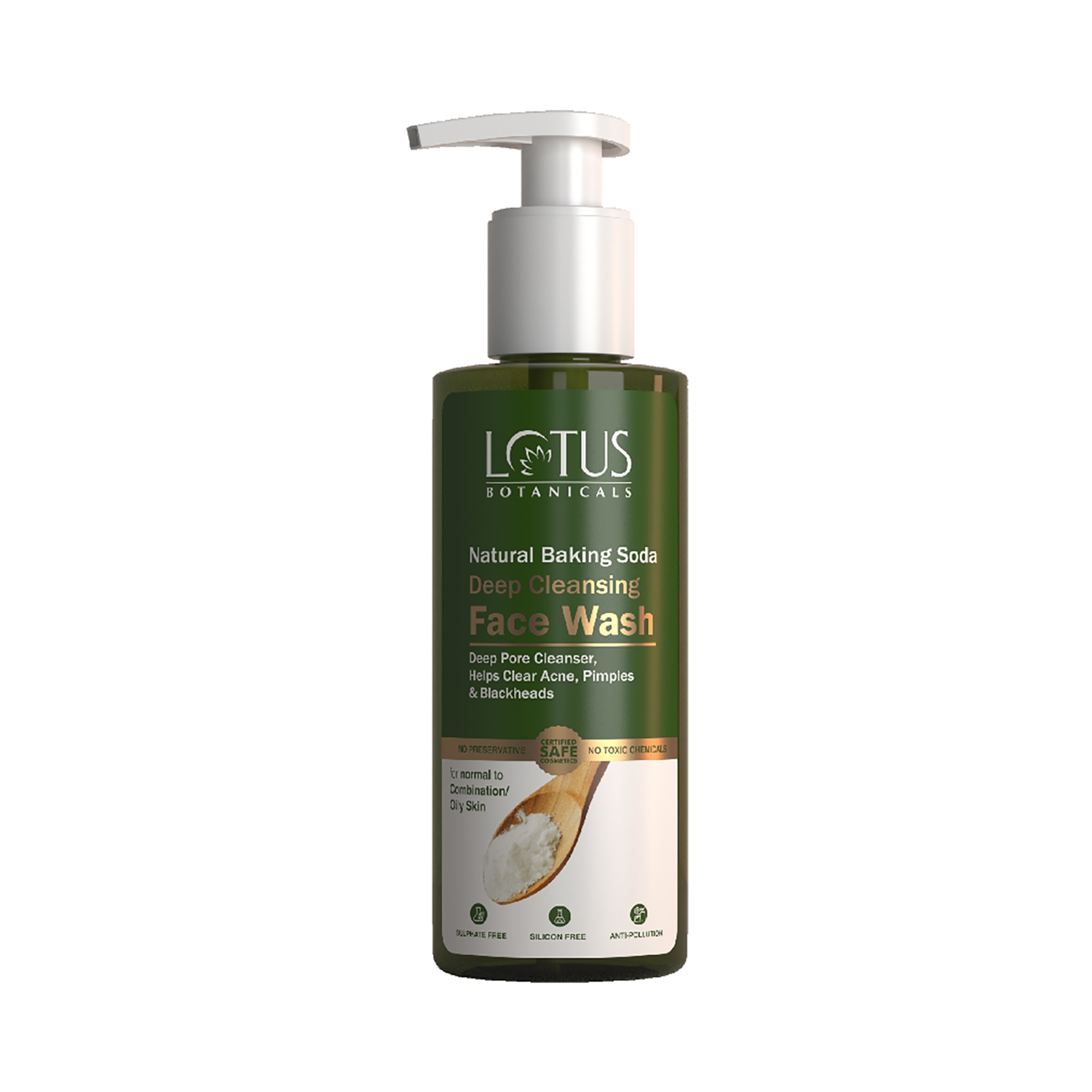 Lotus Botanicals | Lotus Botanicals Baking Soda Deep Cleansing Face Wash (180ml)