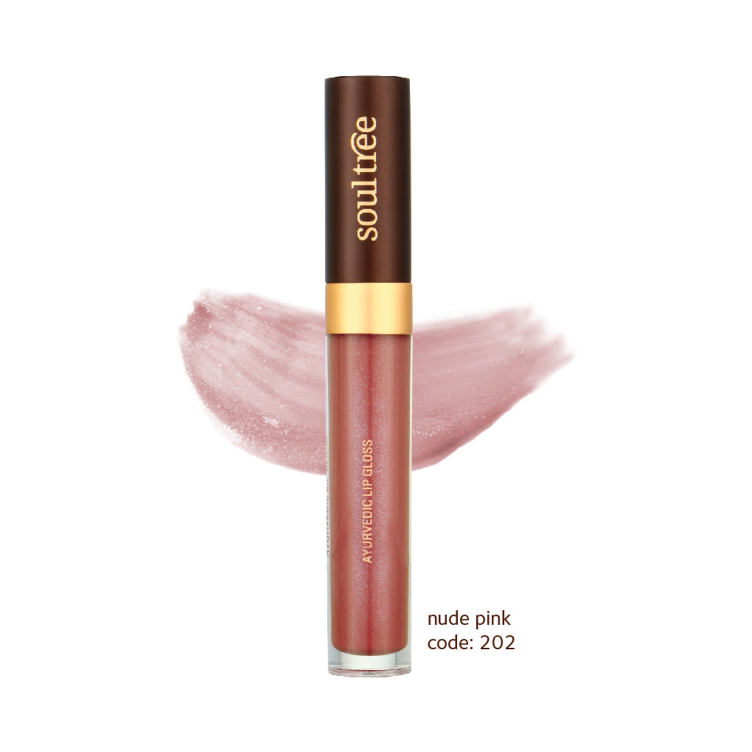 SoulTree | SoulTree Ayurvedic Lip Gloss - Nude Pink 202 (5g)