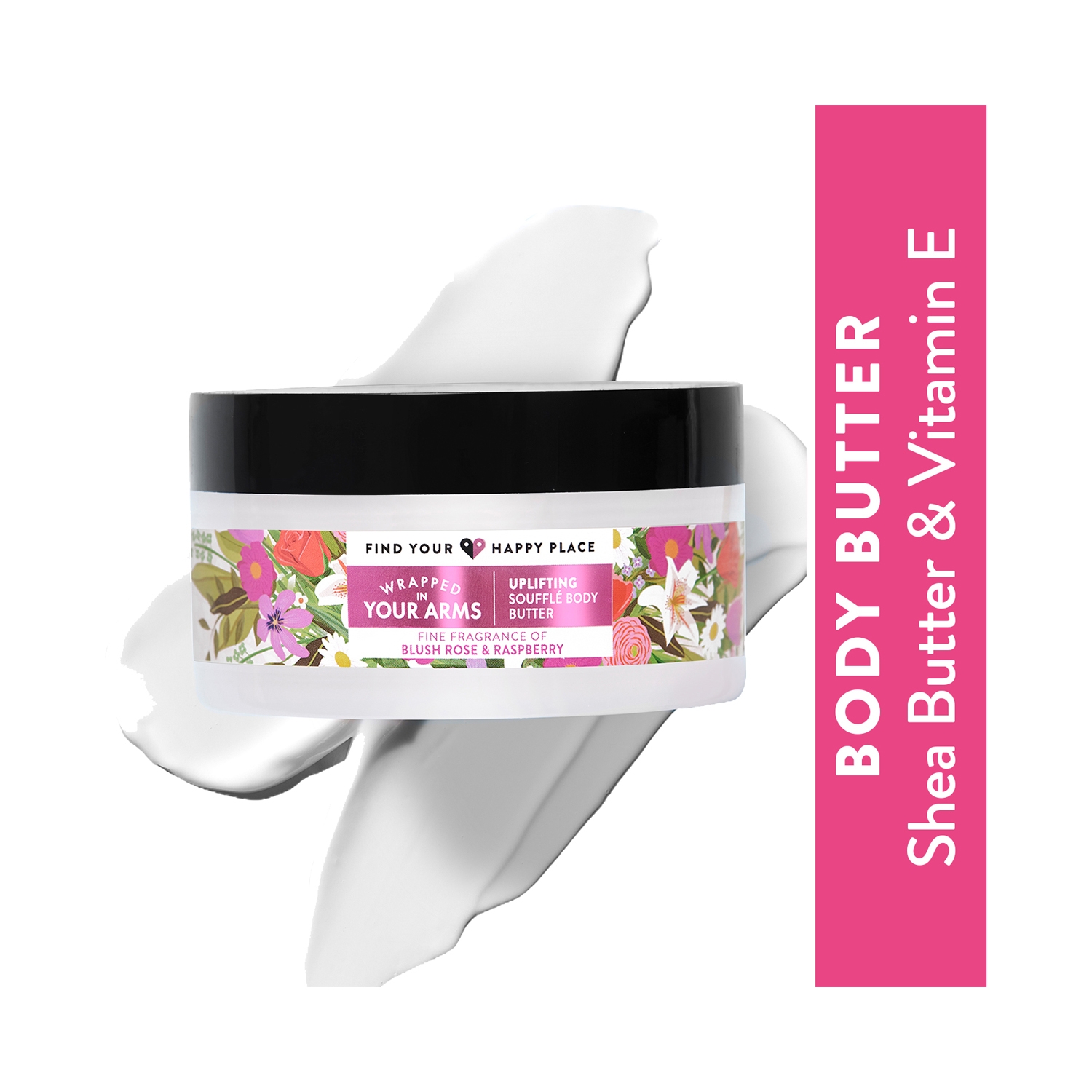 Find Your Happy Place | Find Your Happy Place Wrapped In Your Arms Souffle Body Butter (200g)