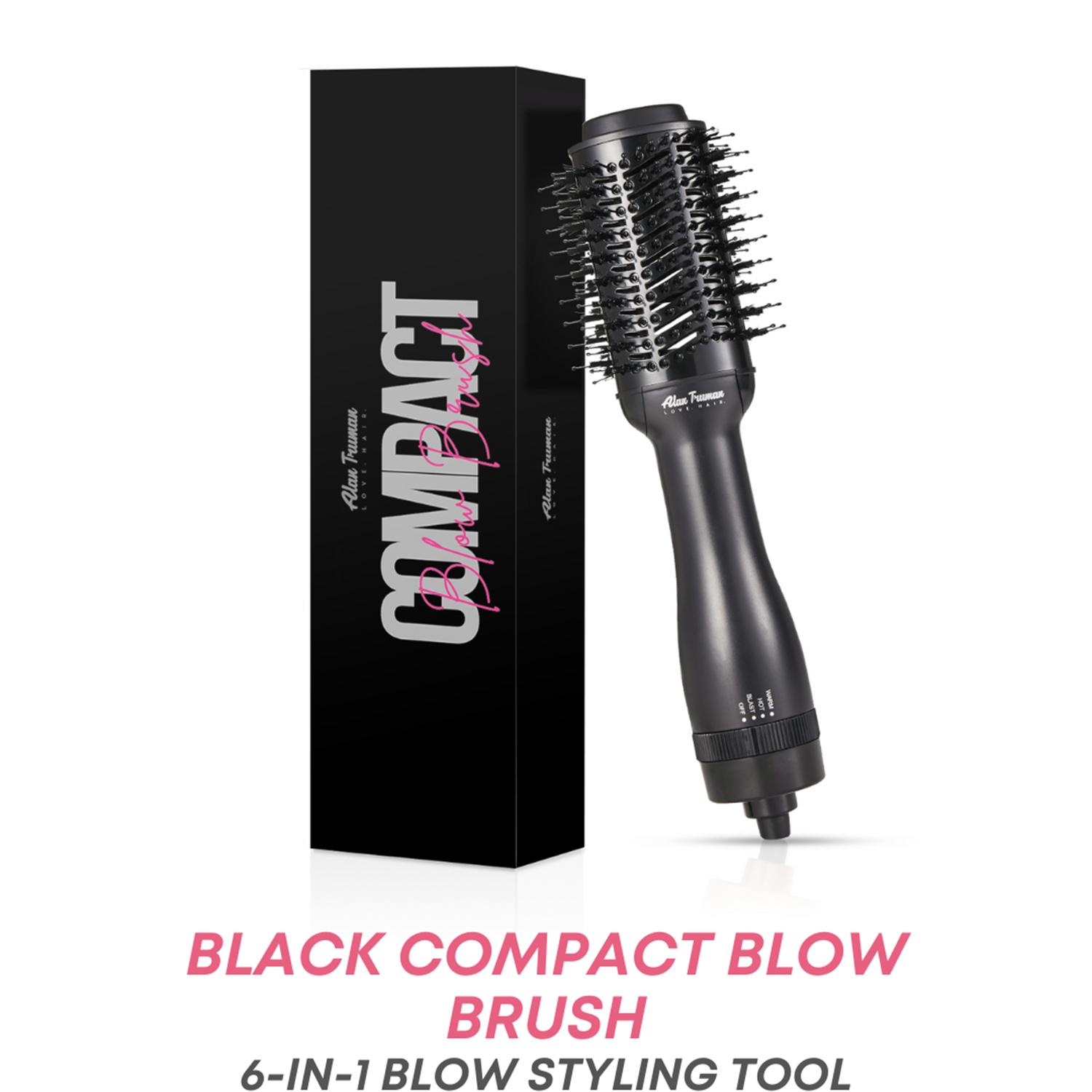 Alan Truman Compact Blow Brush - Black (1 Pc)