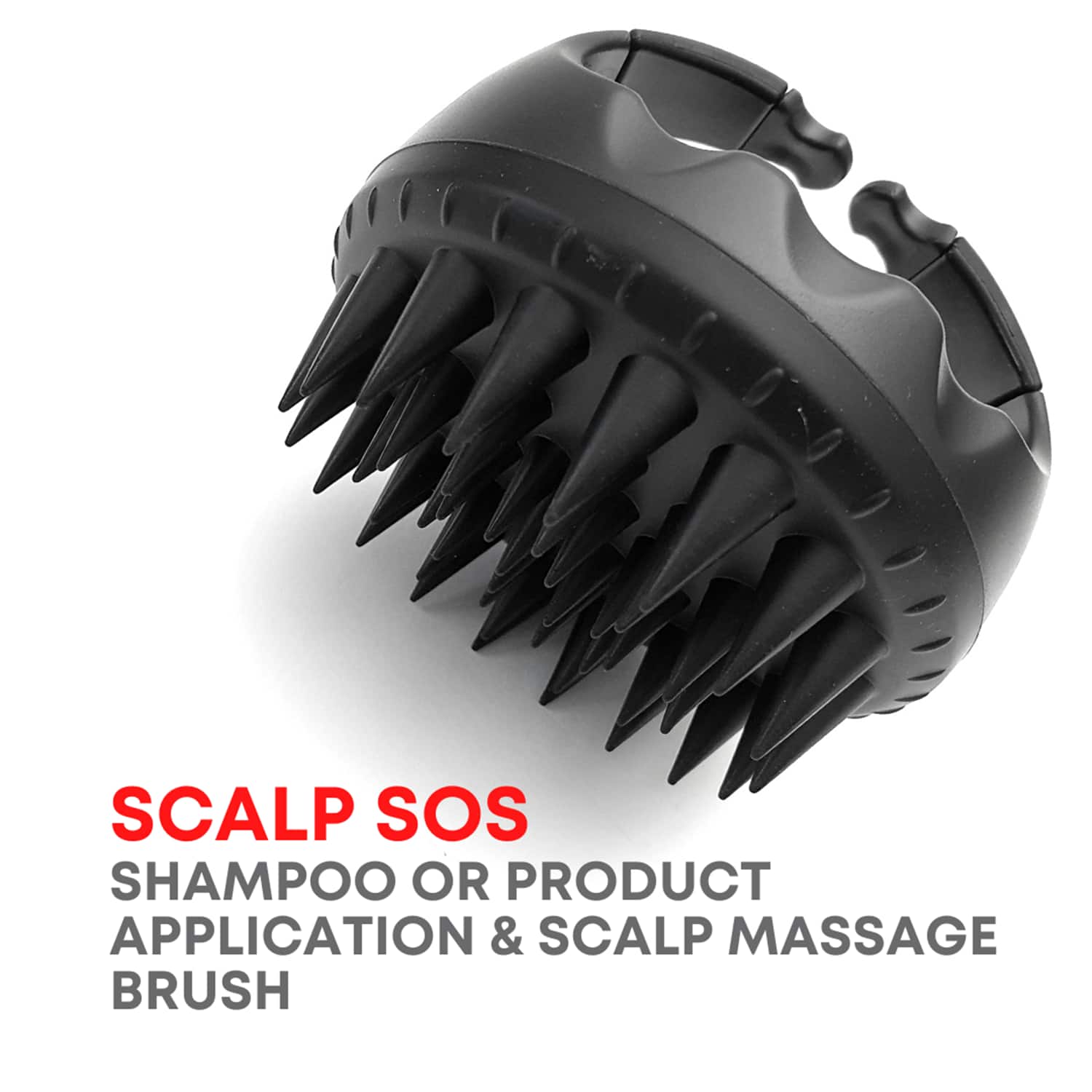 Alan Truman | Alan Truman Scalp Sos Scalp Massage and Shampoo Brush - Black (1 Pc)