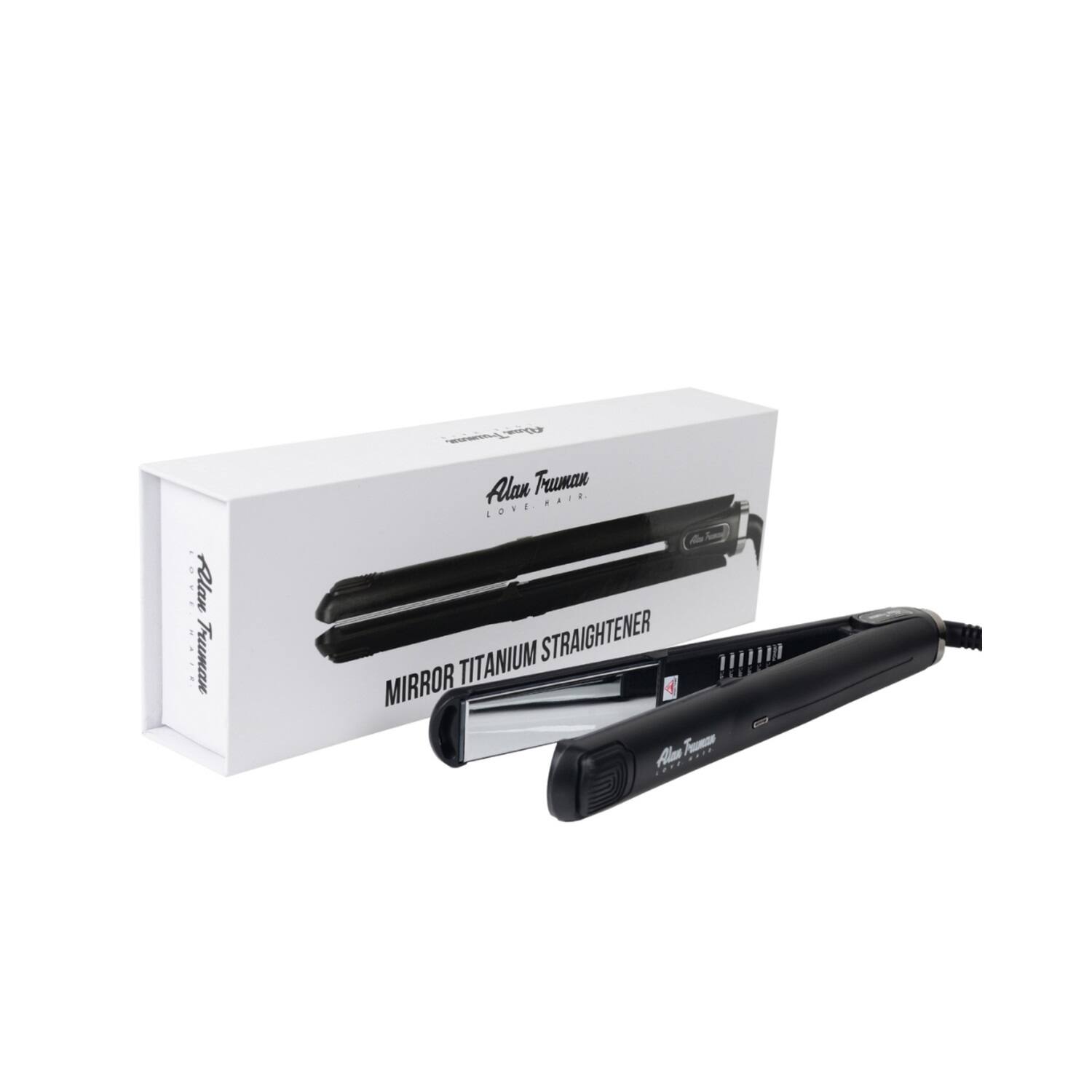 Mirror titanium deals hair straightener