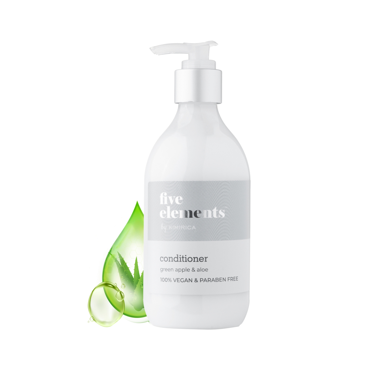 Kimirica | Kimirica Five Elements Green Apple & Aloe Conditioner for Soft & Smooth Hair SLS Free (300 ml)