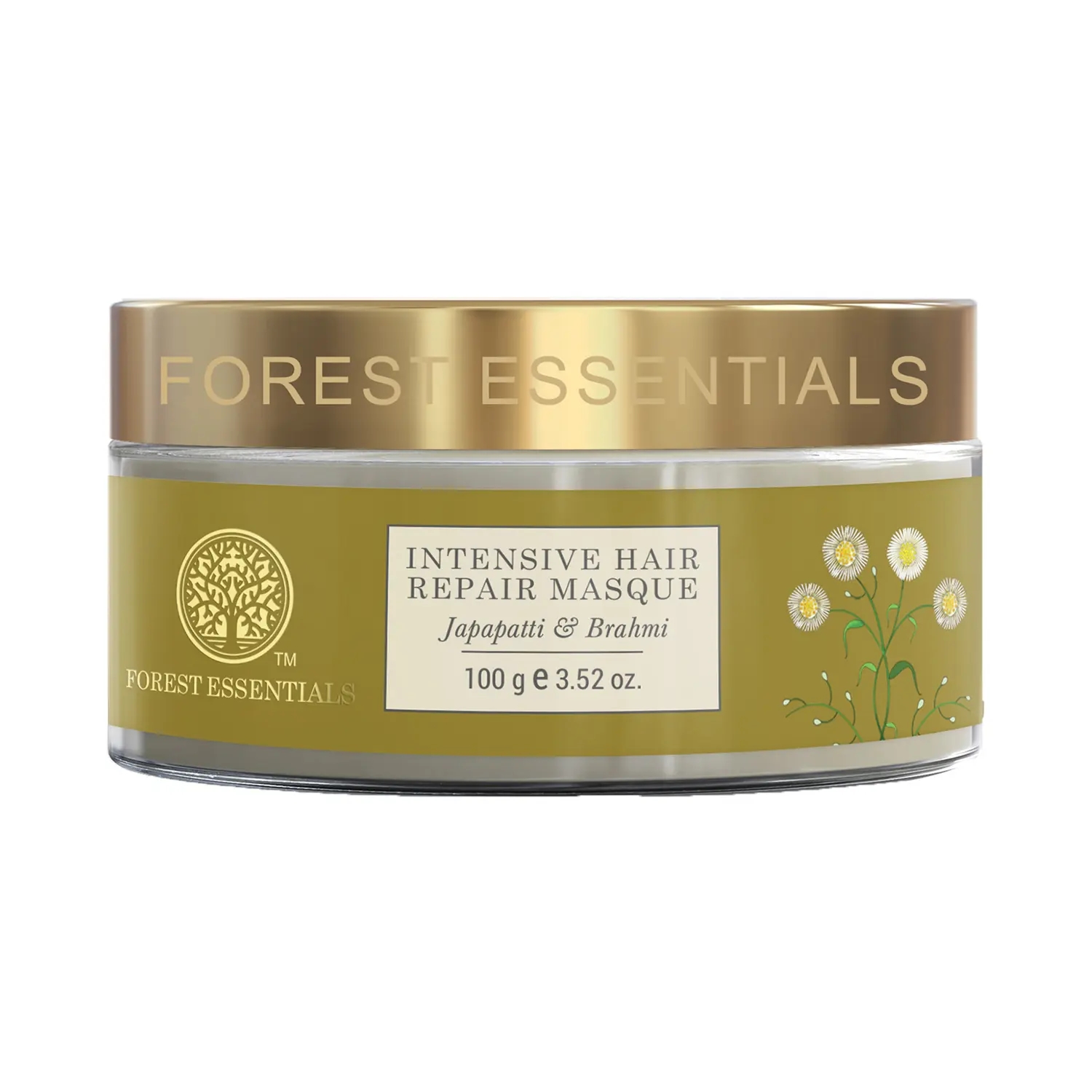 Forest Essentials | Forest Essentials Japapatti & Brahmi Intensive Hair Repair Masque (100g)