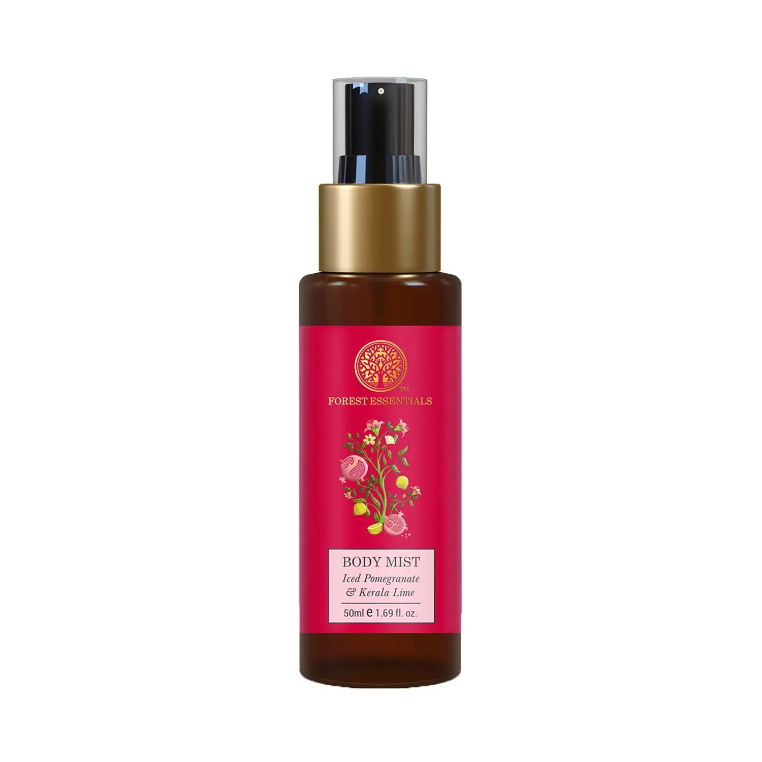 Forest Essentials | Forest Essentials Iced Pomegranate & Kerala Lime Body Mist (50ml)