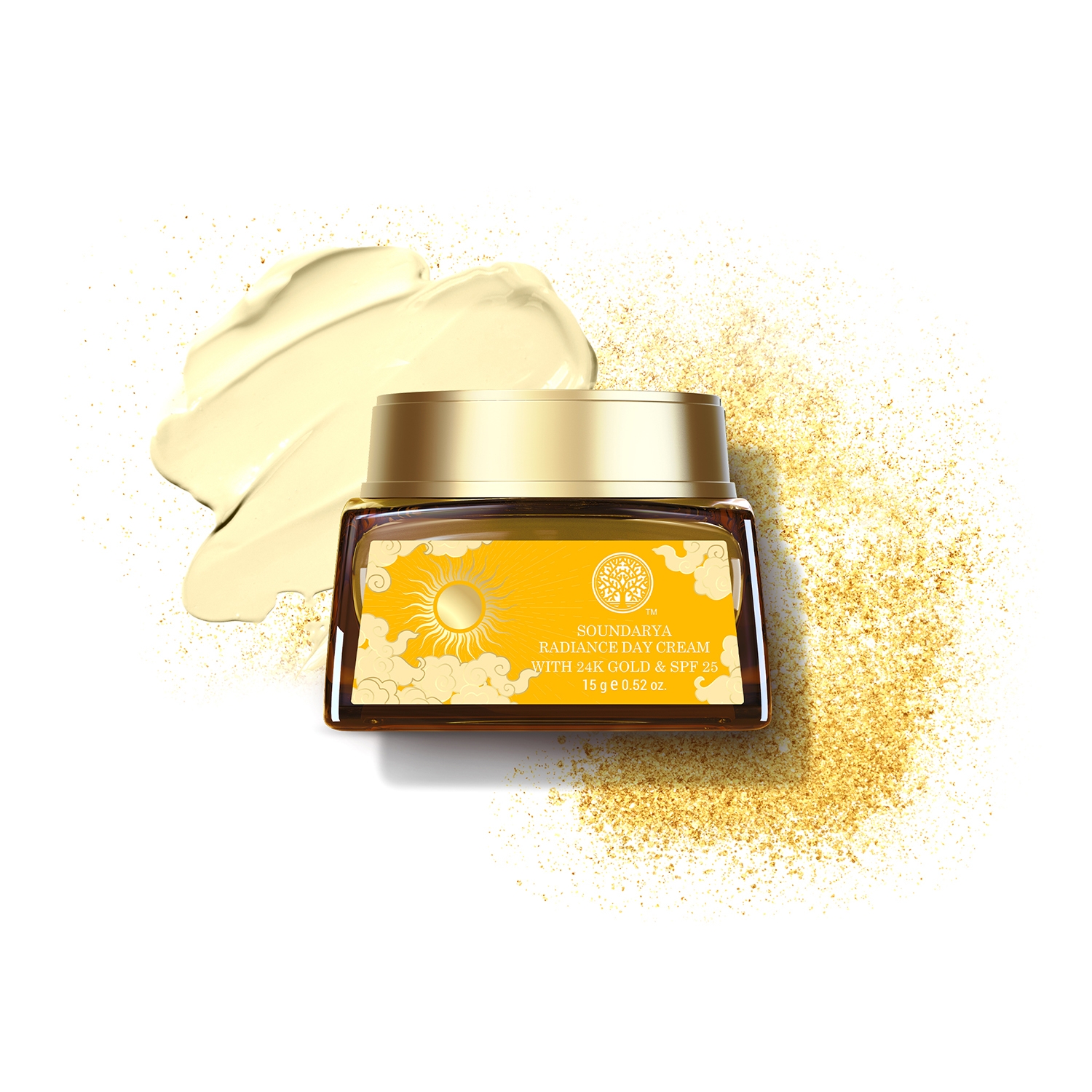 Forest Essentials | Forest Essentials Soundarya Radiance Cream with 24K Gold SPF 25 (15g)