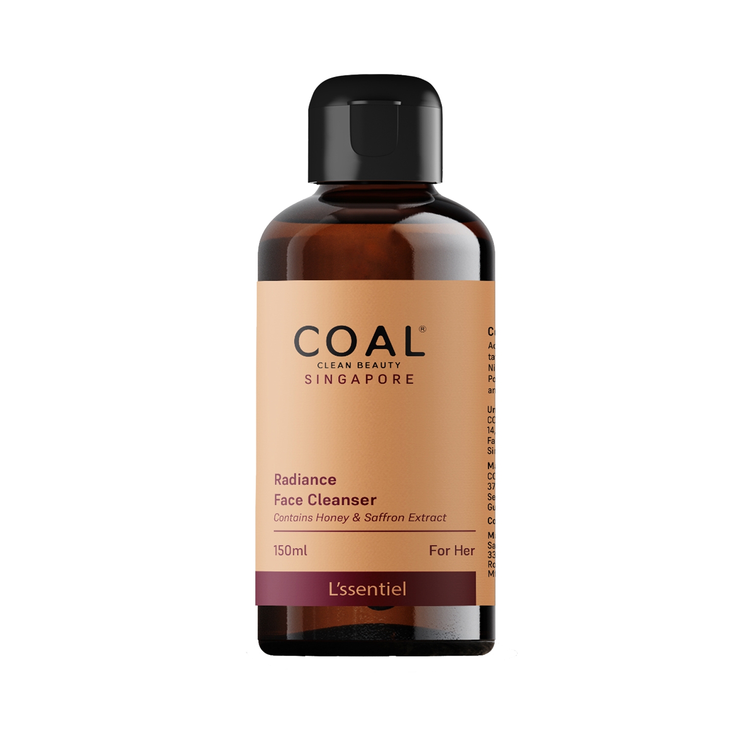 COAL CLEAN BEAUTY | COAL CLEAN BEAUTY Radiance Face Cleanser For Her (150ml)