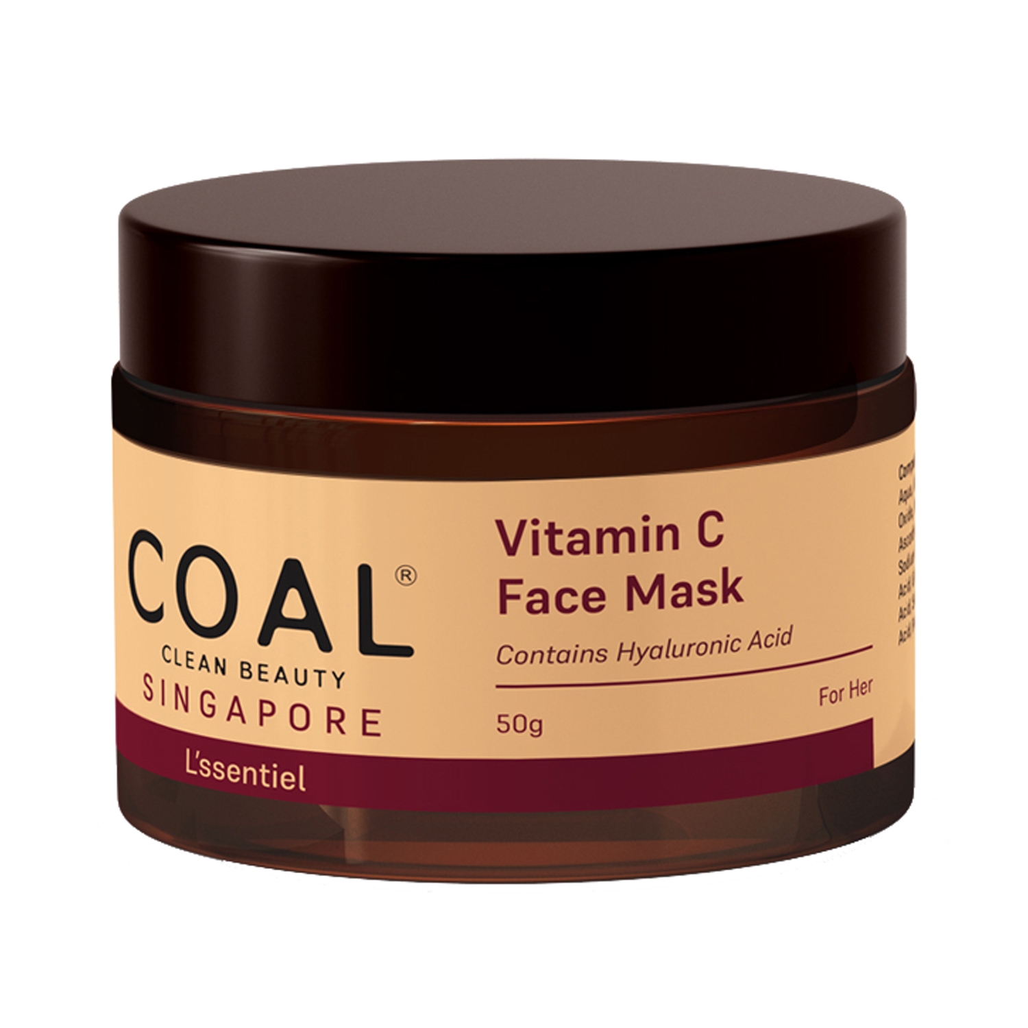 COAL CLEAN BEAUTY | COAL CLEAN BEAUTY Vitamin C Face Mask For Her (50g)