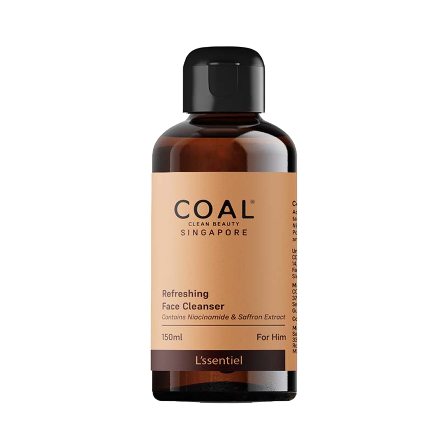 COAL CLEAN BEAUTY Refreshing Face Cleanser For Him (150ml)