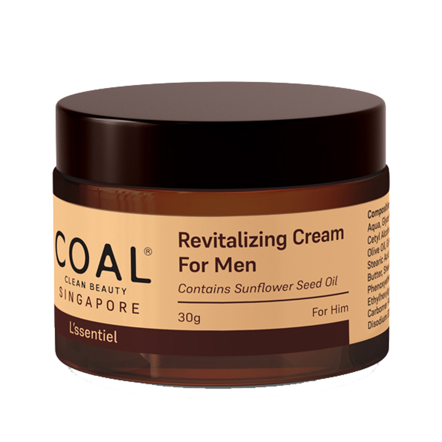 COAL CLEAN BEAUTY | Coal Clean Beauty Revitalizing Cream For Men (30g)