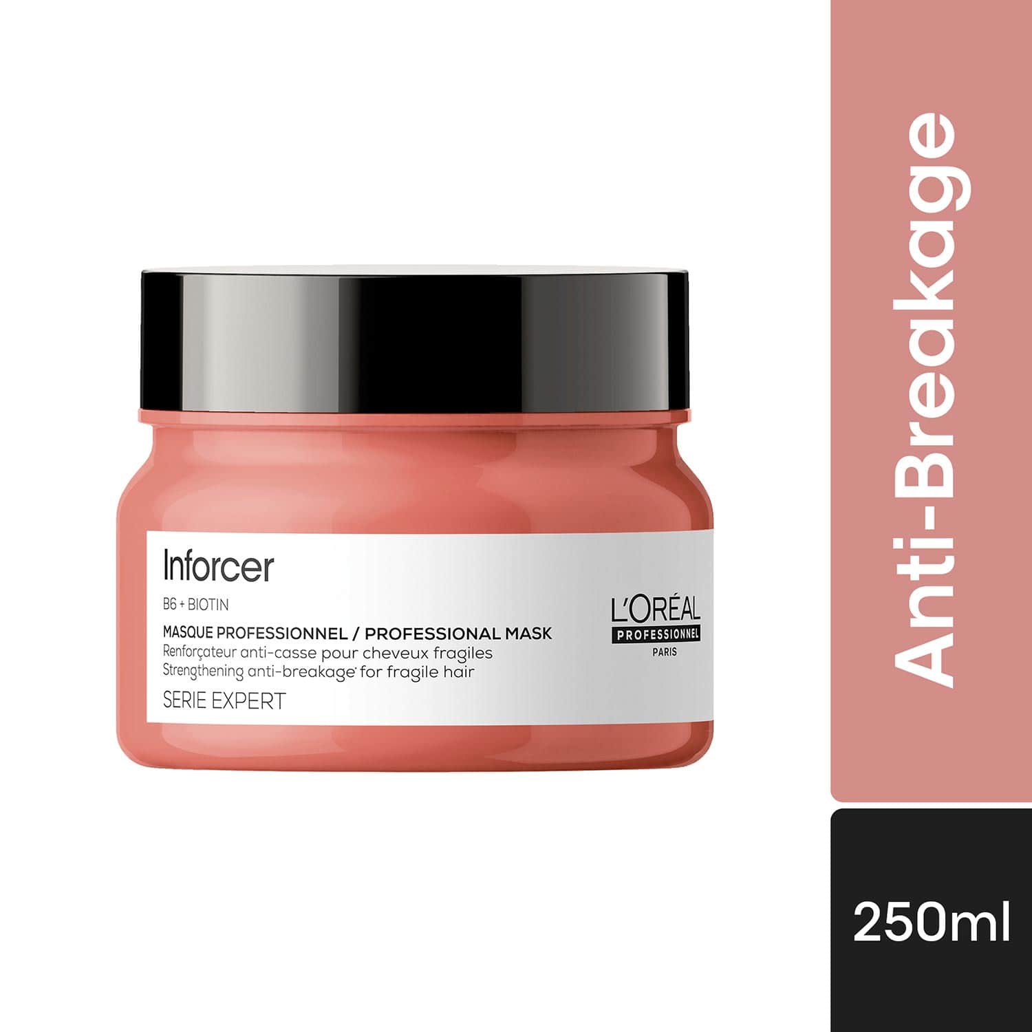 L'OREAL PROFESSIONNEL | L'OREAL PROFESSIONNEL Inforcer Mask for Reduced Hair Breakage (250 ml) With Biotin & Vitamin B6