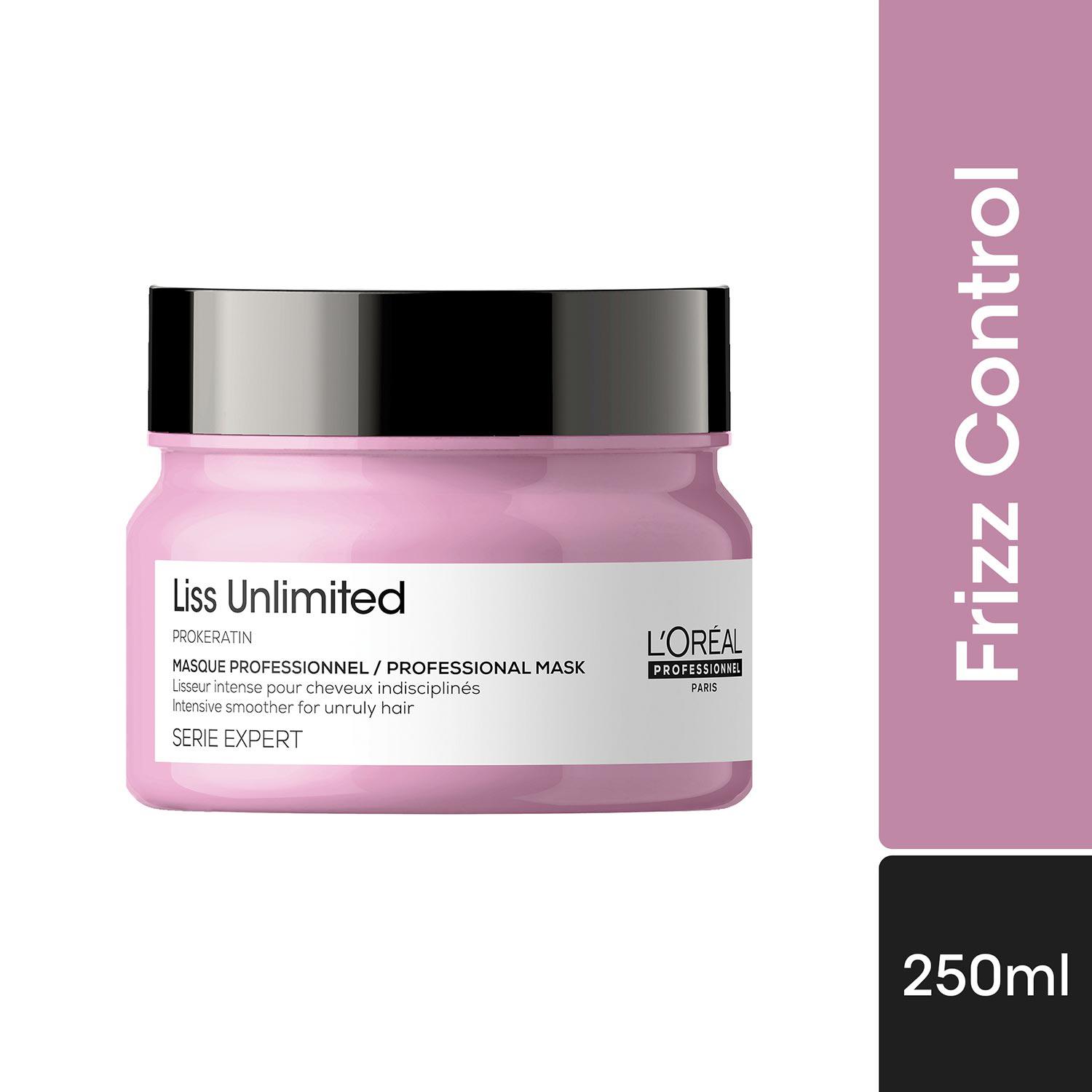 L'Oreal Professionnel | L'Oreal Professionnel Liss Unlimited Mask for Frizzy & Unruly Hair (250 ml) With Pro-Keratin