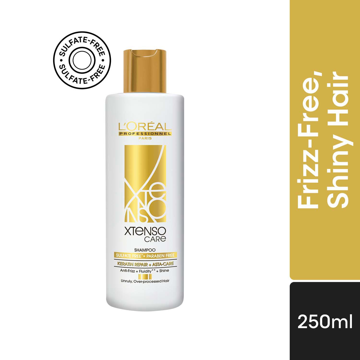 L'Oreal Professionnel | L'Oreal Professionnel Xtenso Care Sulfate free Shampoo for Frizz Free, & Manageable Hair (250 ml)