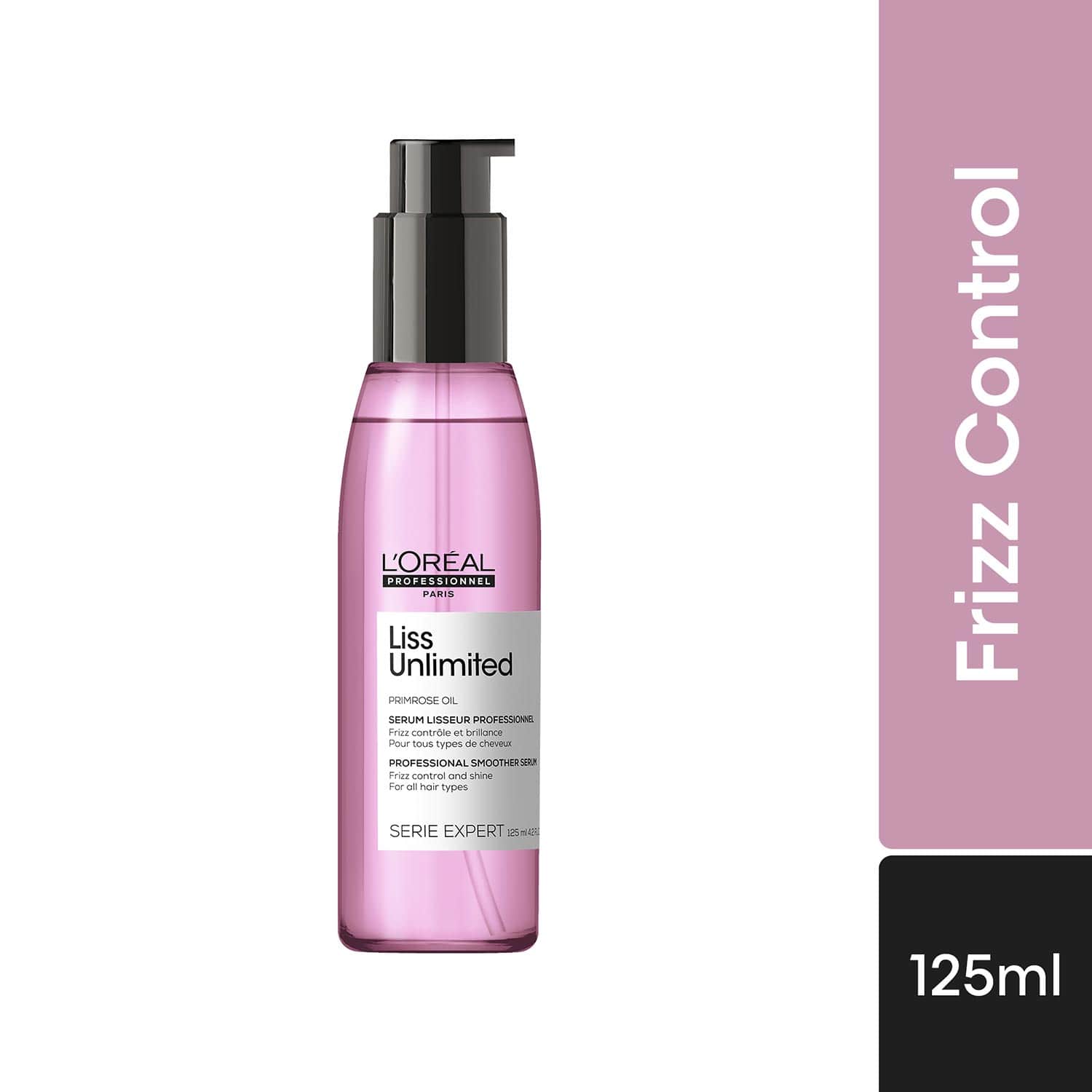 L'OREAL PROFESSIONNEL | L'OREAL PROFESSIONNEL Liss Unlimited Leave-In Hair Serum for Frizzy & Unruly Hair (125 ml)