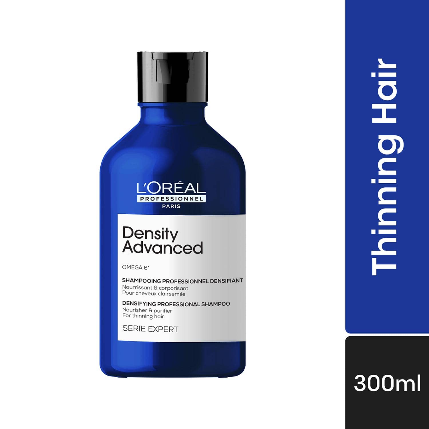 L'OREAL PROFESSIONNEL | L'OREAL PROFESSIONNEL Density Advanced Shampoo for Thinning Hair (300 ml) Visibly Increases Volume
