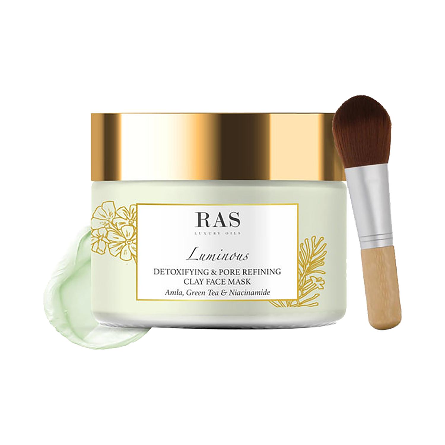Ras Luxury Skincare | Ras Luxury Skincare Luminous Detoxifying & Pore Refining Clay Face Mask - (50 g)