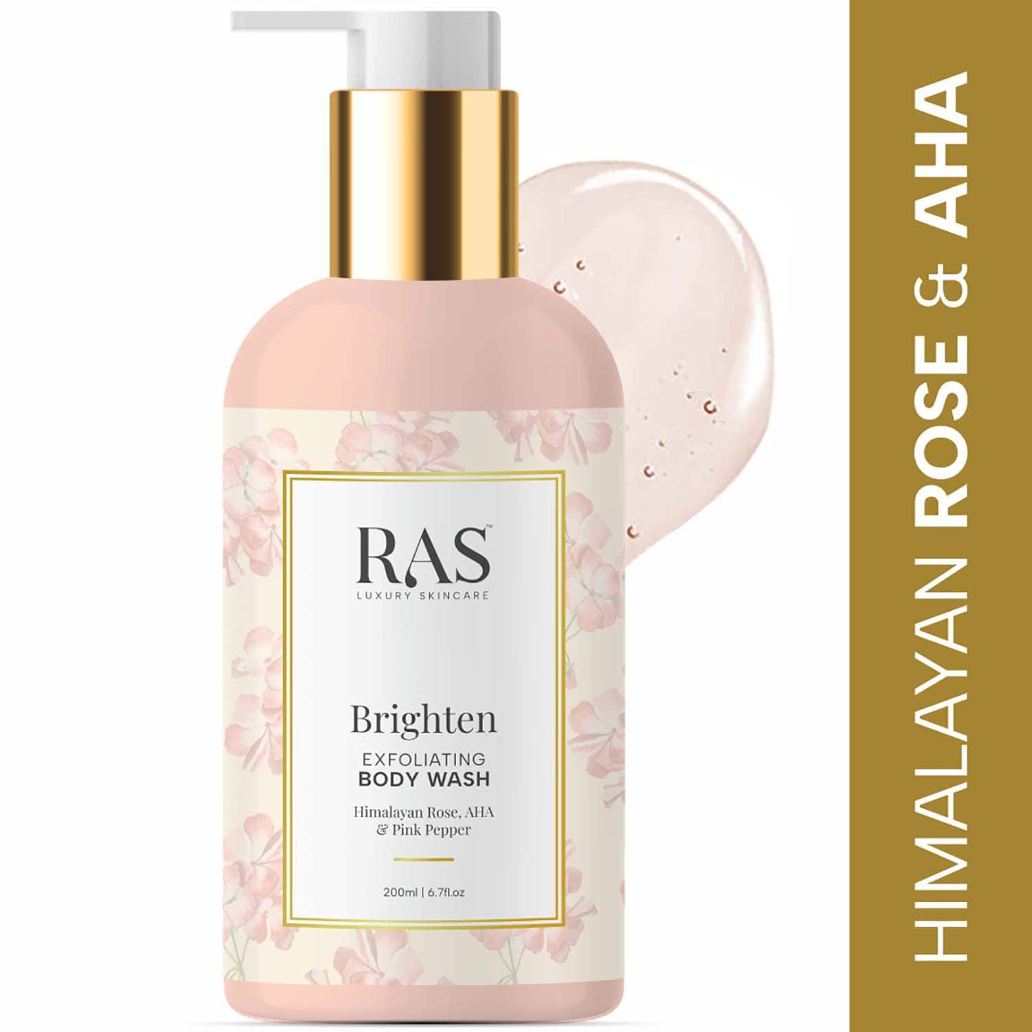 Ras Luxury Skincare | Ras Luxury Skincare Brighten Exfoliating Body Wash (200 ml)