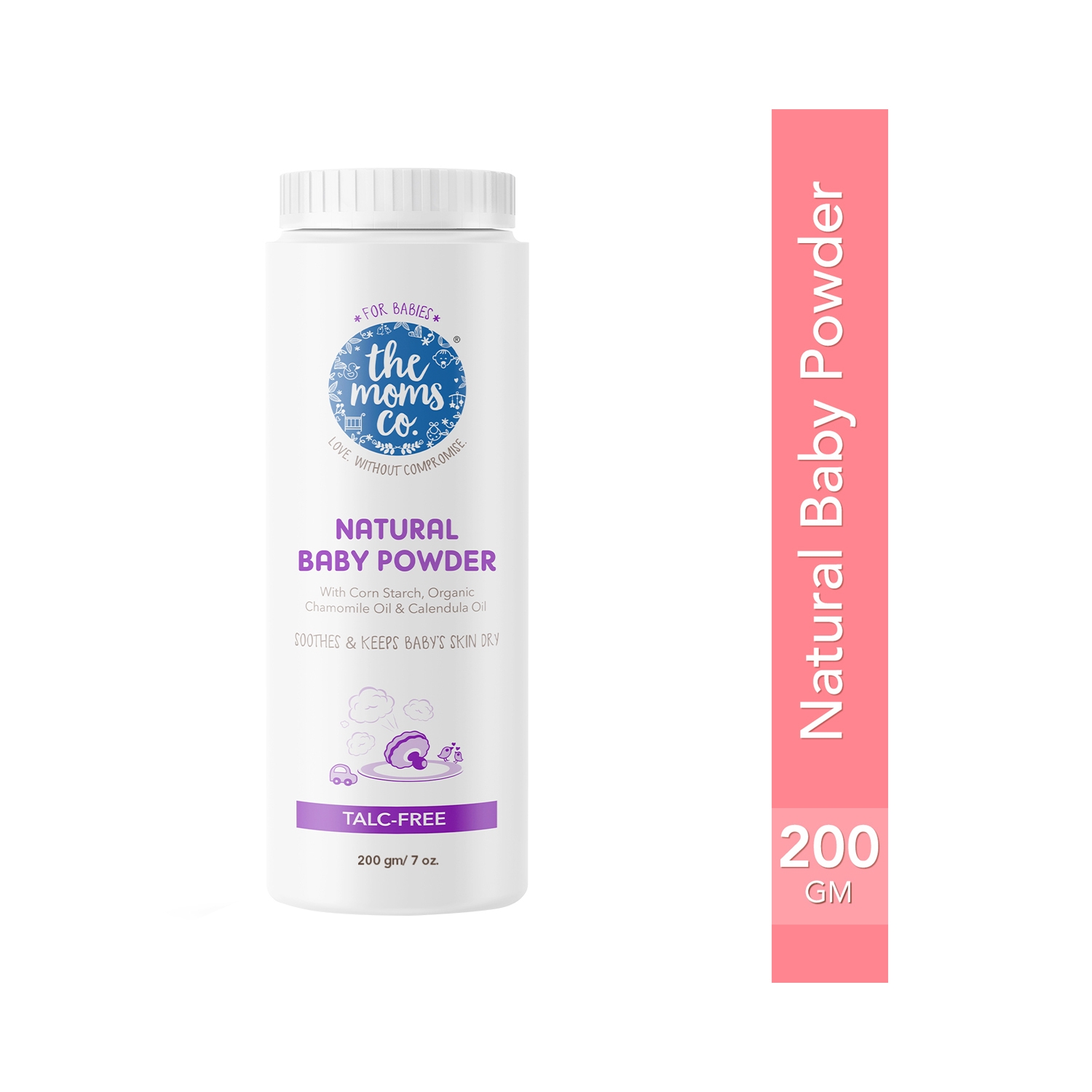 The Mom's Co. Talc-Free Natural Baby Powder (200g)