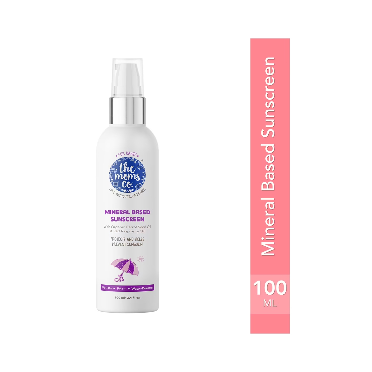 The Mom's Co. | The Mom's Co. Mineral Based Baby Sunscreen Spf 50+ Pa++ (100ml)