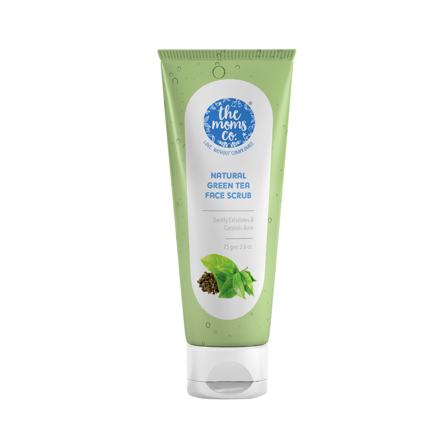 The Mom's Co. | The Mom's Co. Natural Green Tea Face Scrub (75g)
