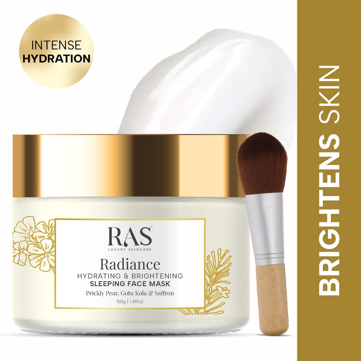 Ras Luxury Skincare | Ras Luxury Skincare Radiance Hydrating & Brightening Sleeping Gel Face Mask - (50 g)